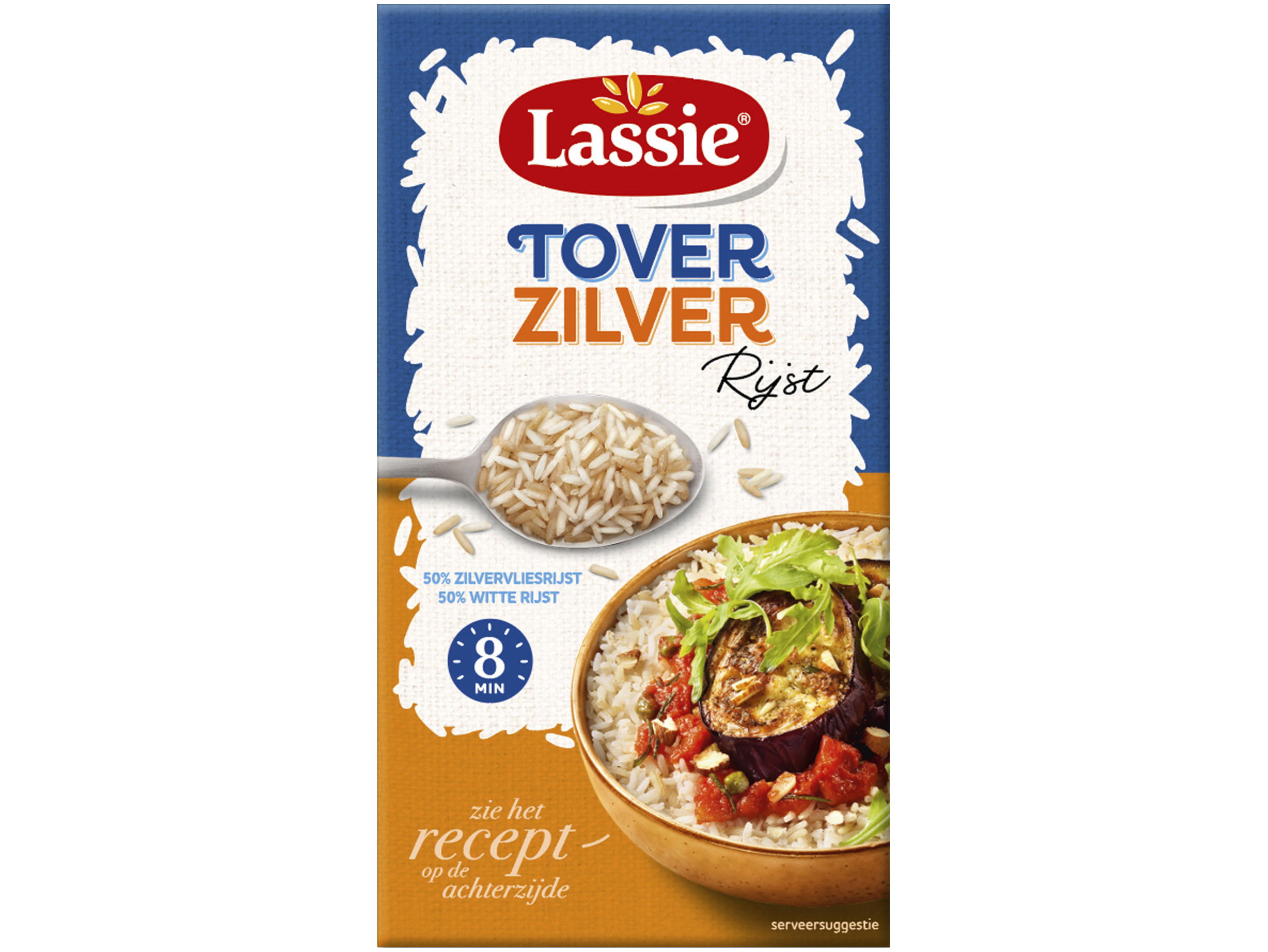 Tover zilver rijst