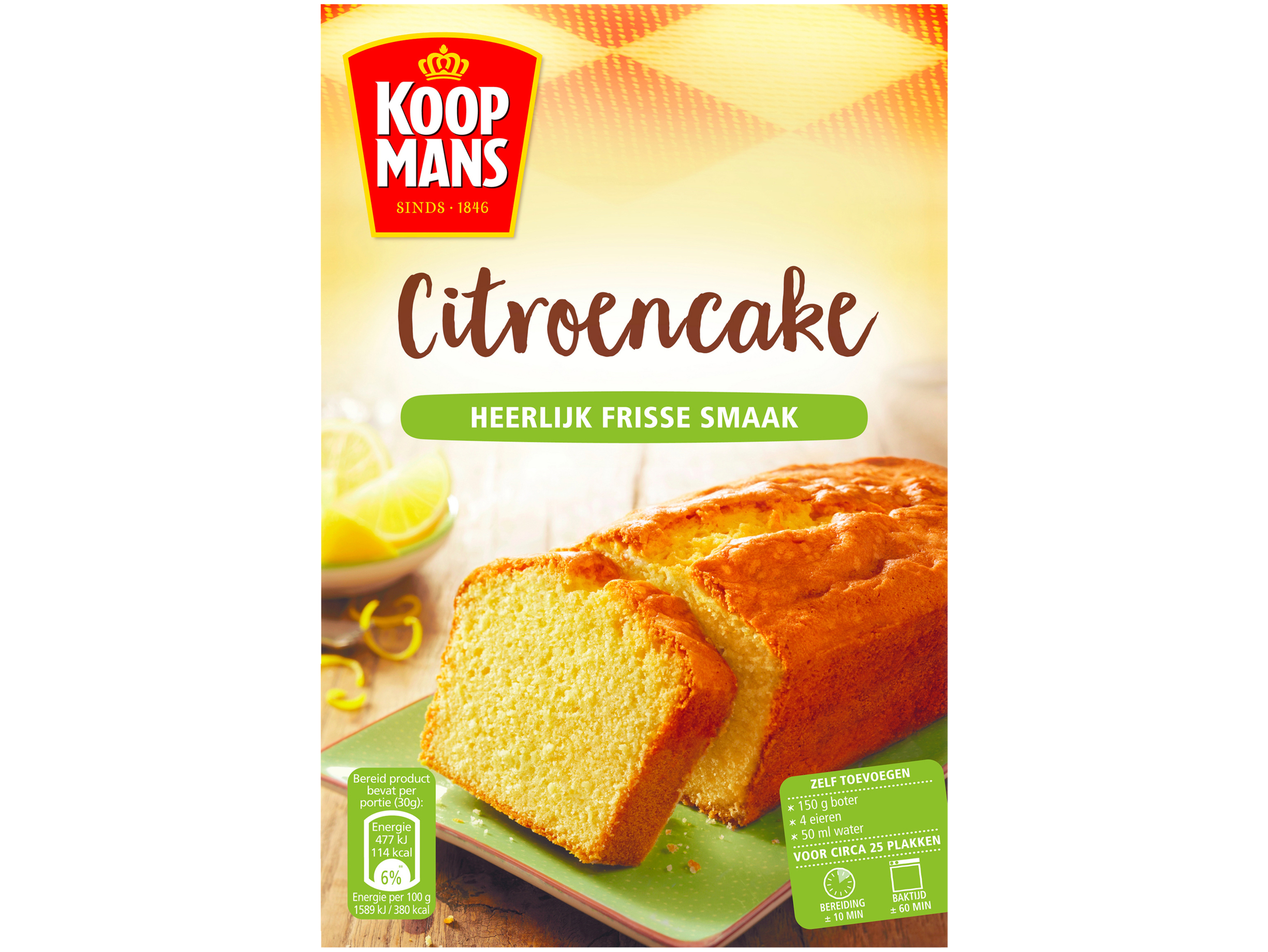 Citroencake mix