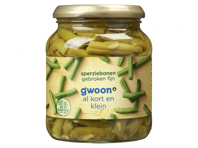 Sperziebonen gebroken