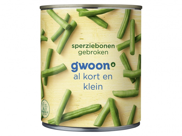 Sperziebonen gebroken