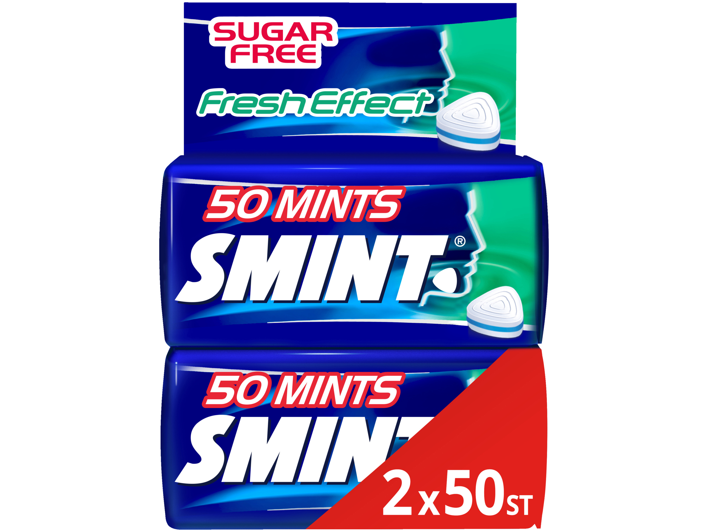 Fresh Effect Strong Menthol Suikervrij Keelpastille