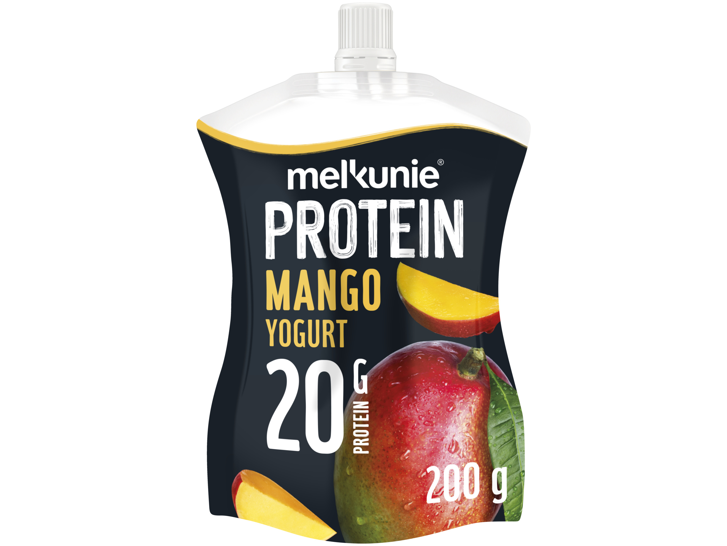 Protein mango yoghurt
