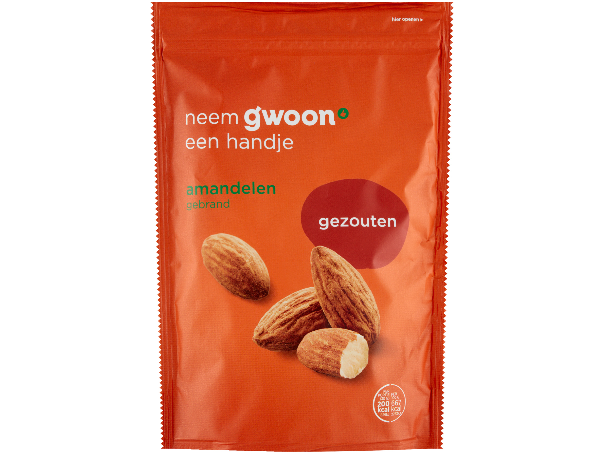Amandelen gezouten