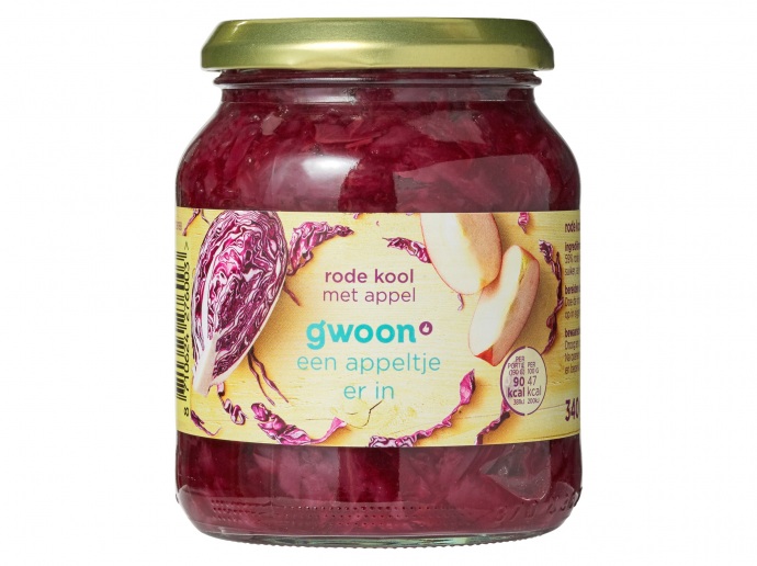Rode kool met appel