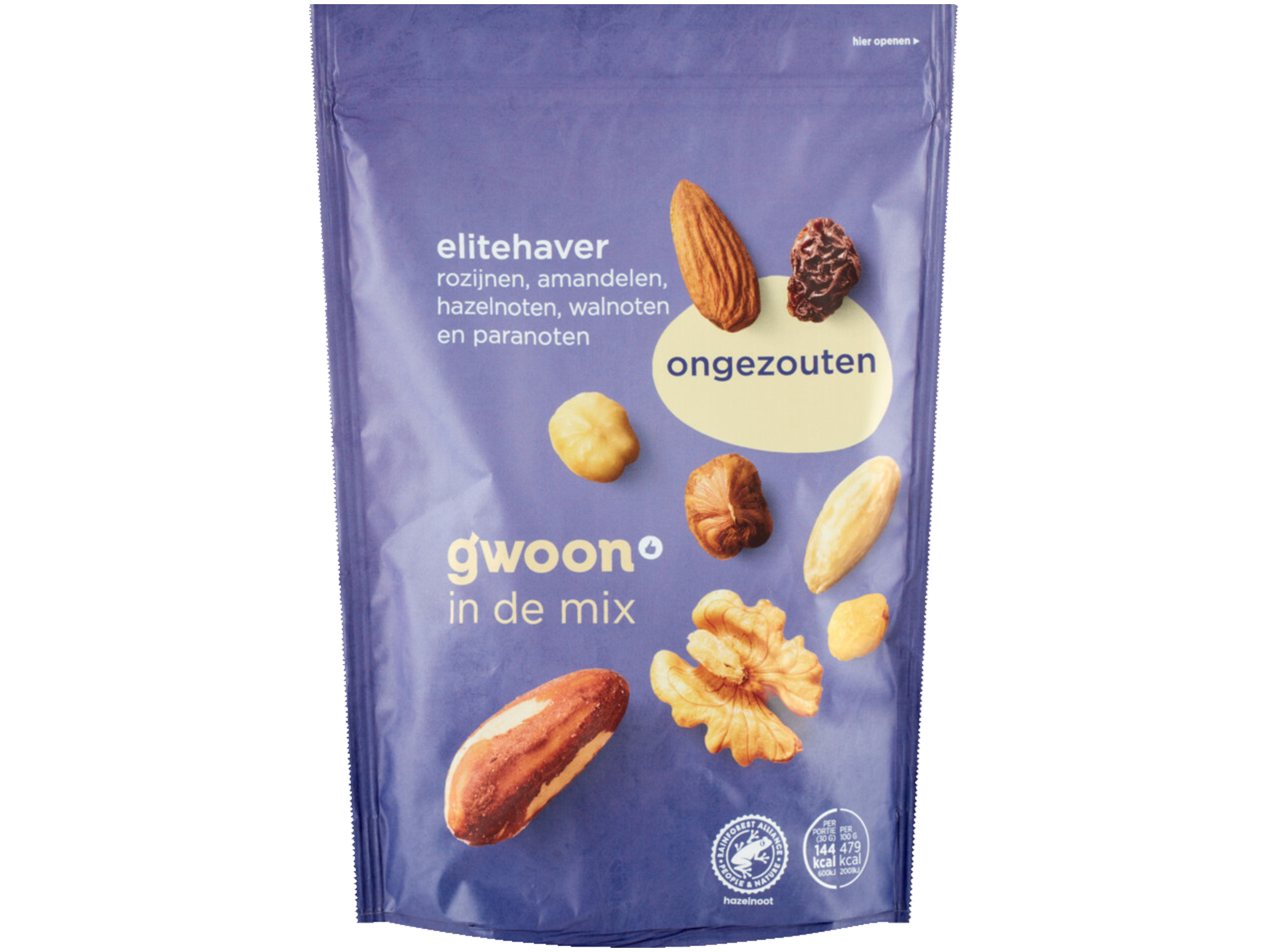 Elitehaver ongezouten