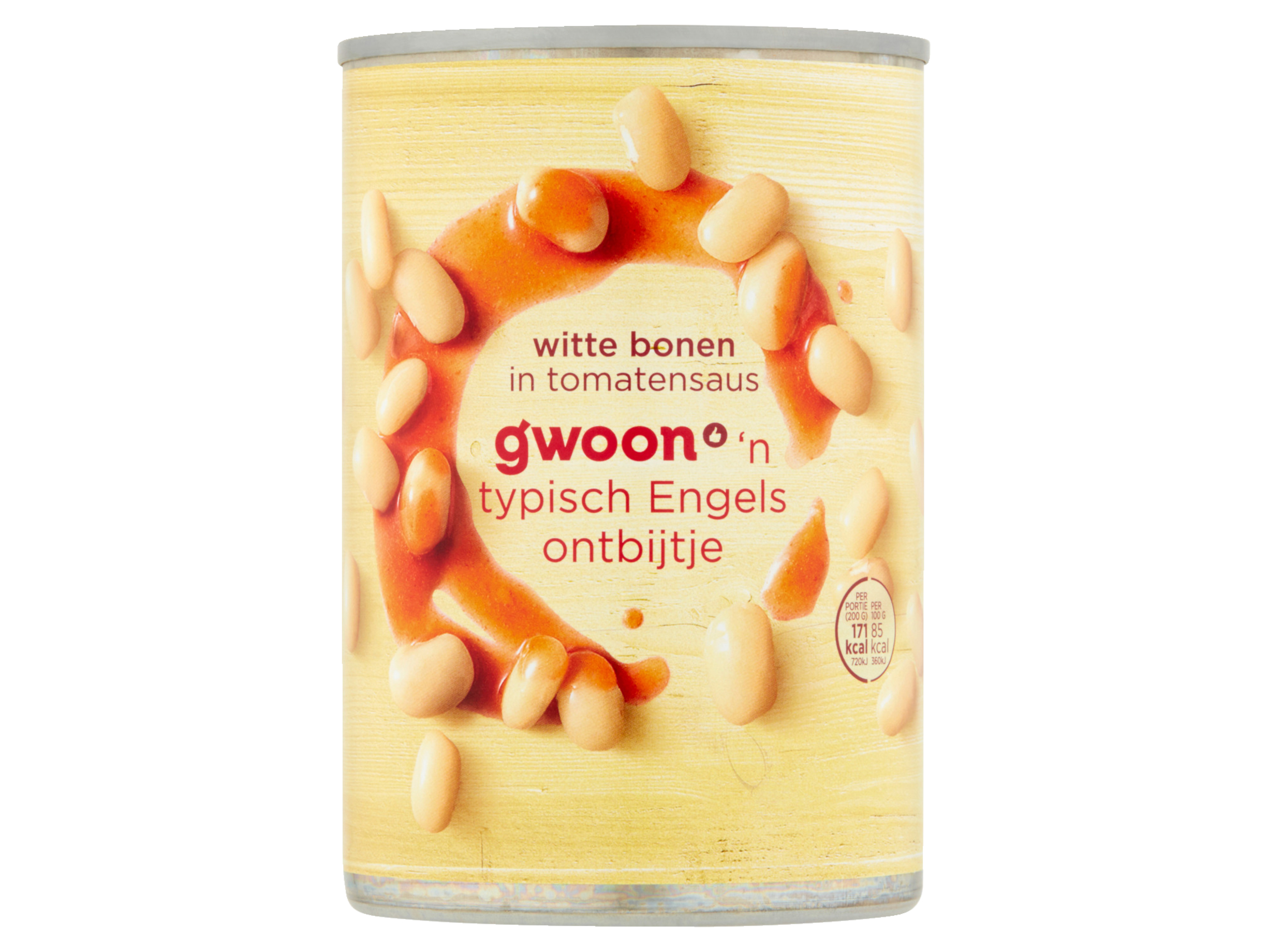 Witte bonen in tomatensaus