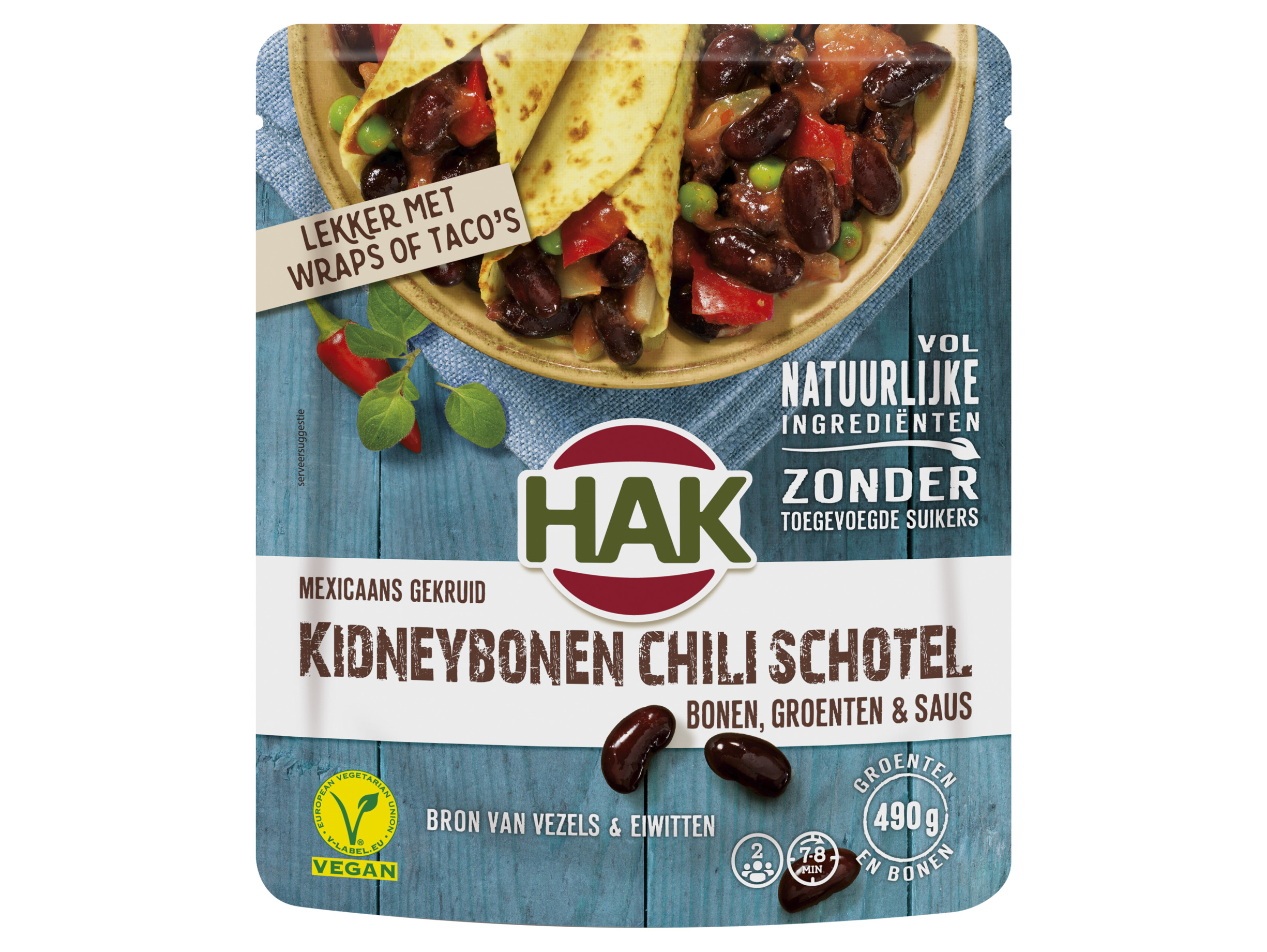 Kidneybonen chilischotel