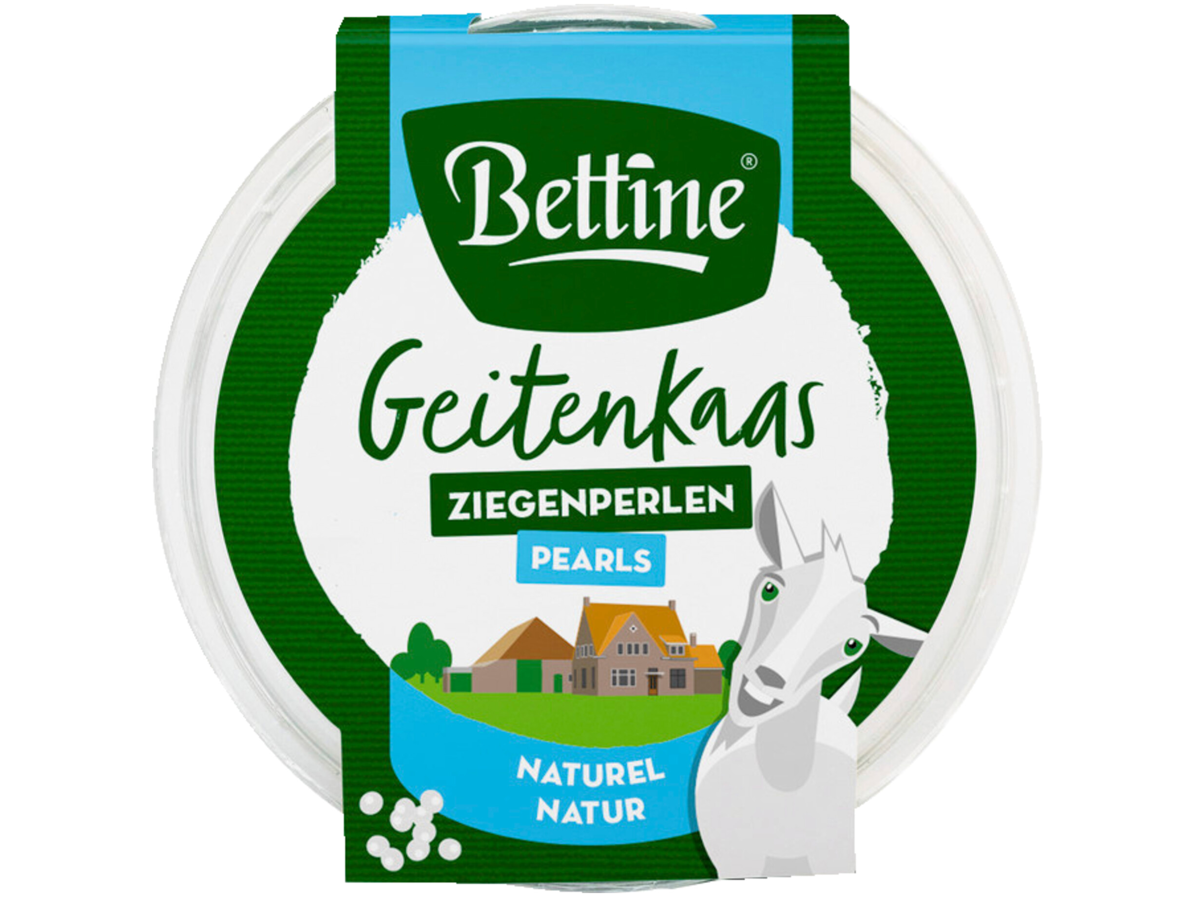 Geitenkaasbol naturel