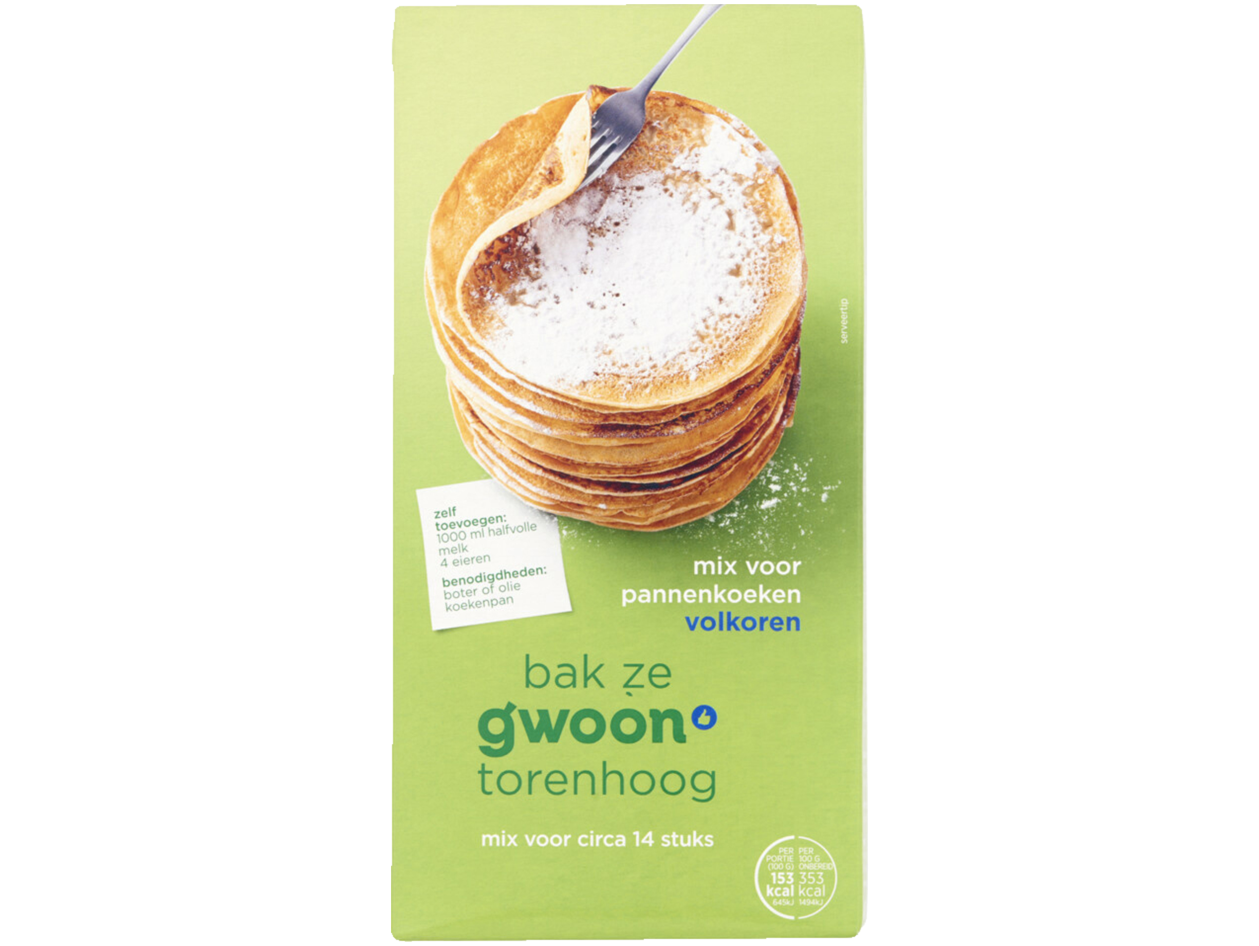Mix pannenkoeken volkoren