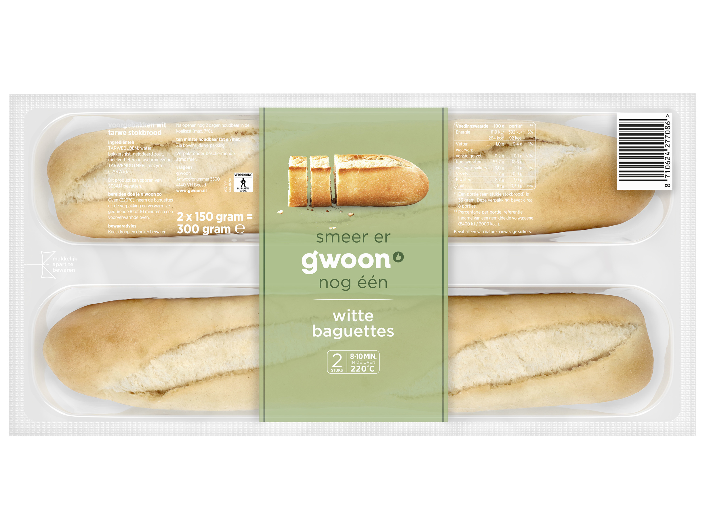 Baguettes wit