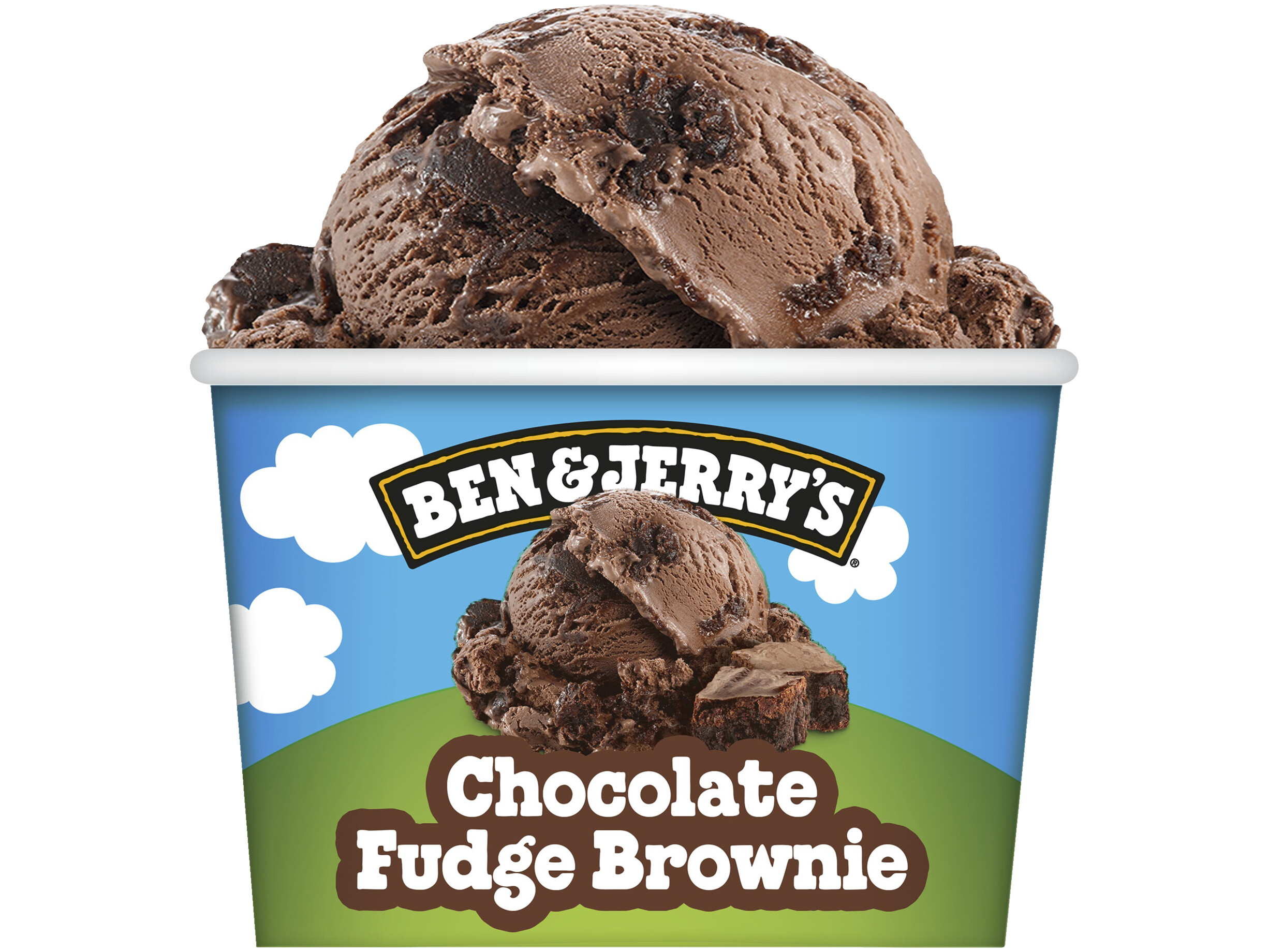 Mini cup IJs Chocolate Fudge Brownie