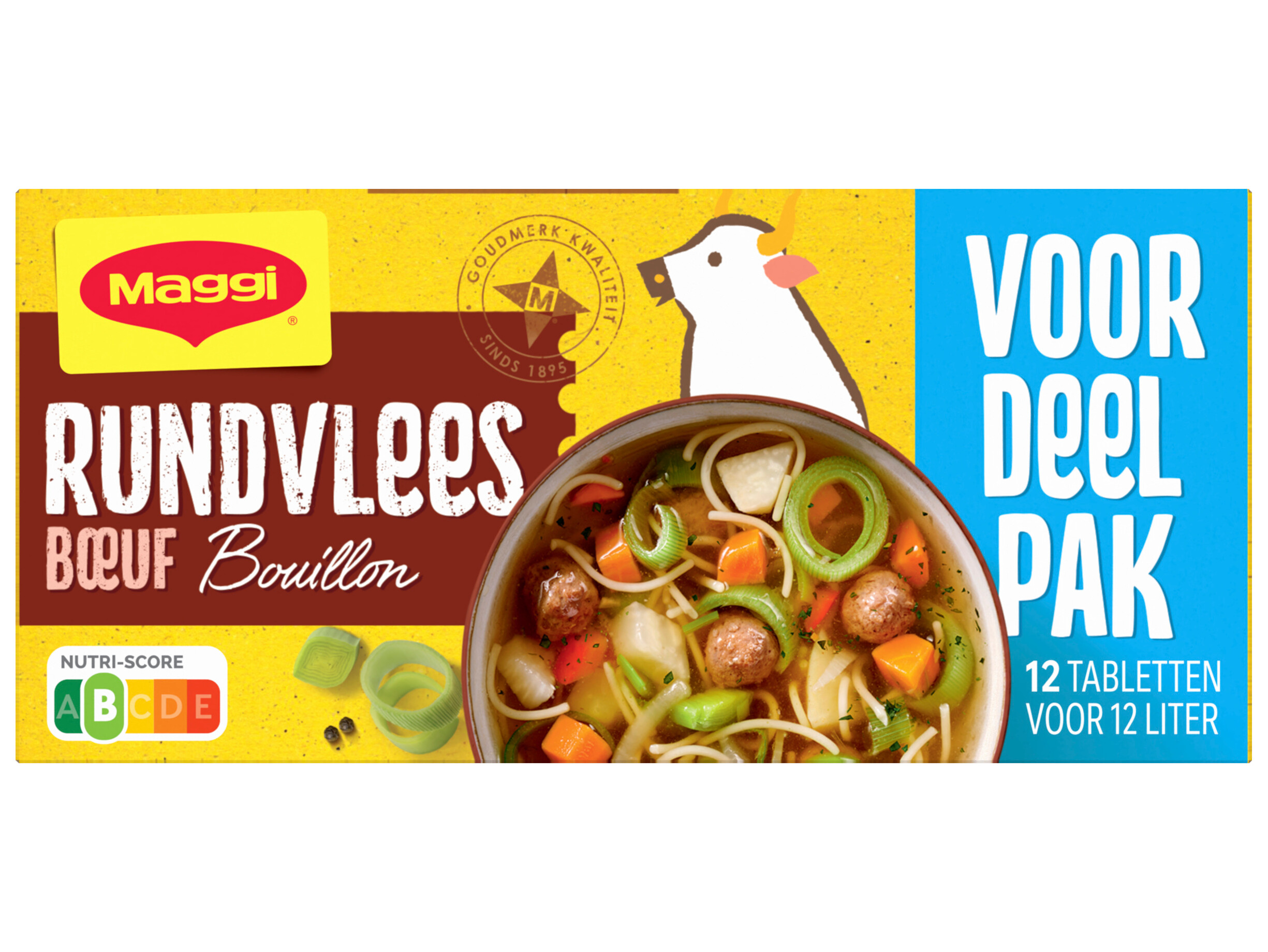 Bouillonblokjes rund