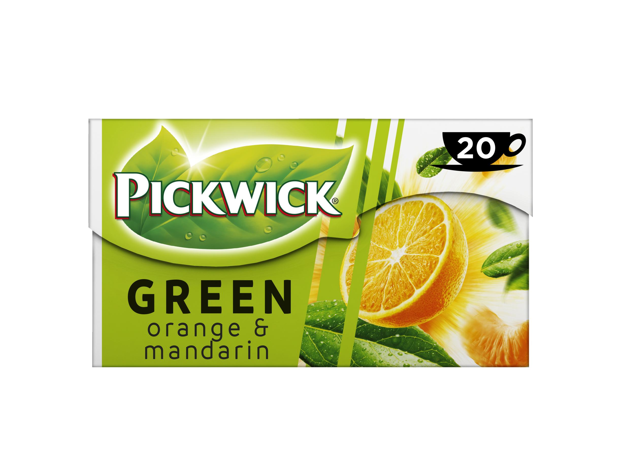 Orange mandarin groene thee