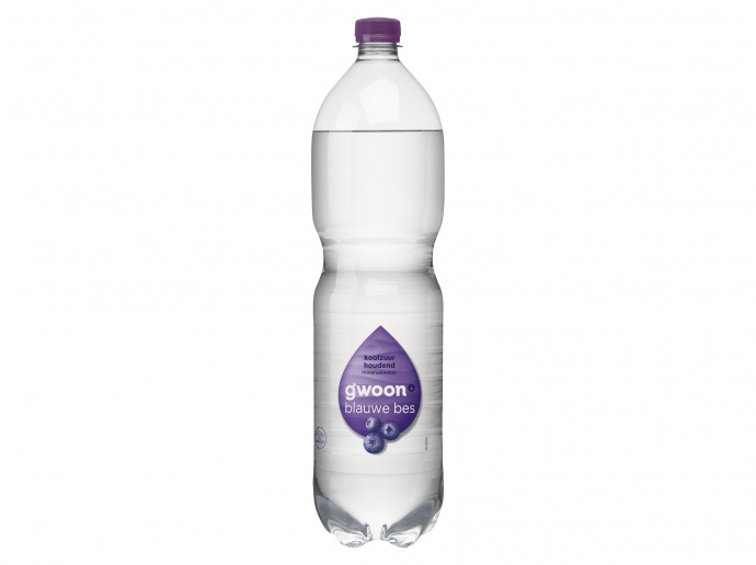 bruisend mineraalwater blauwe bes