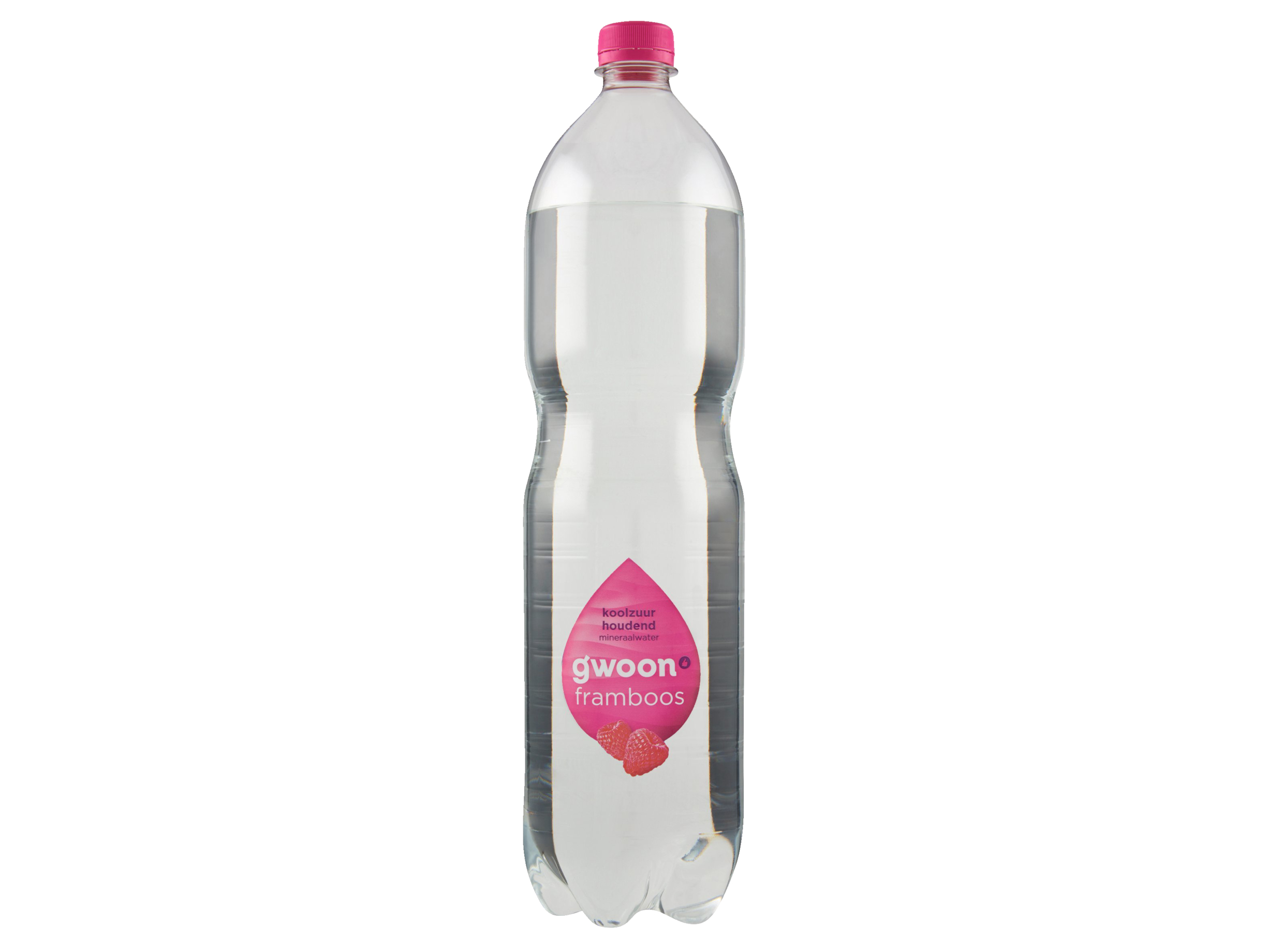 bruisend mineraalwater framboos