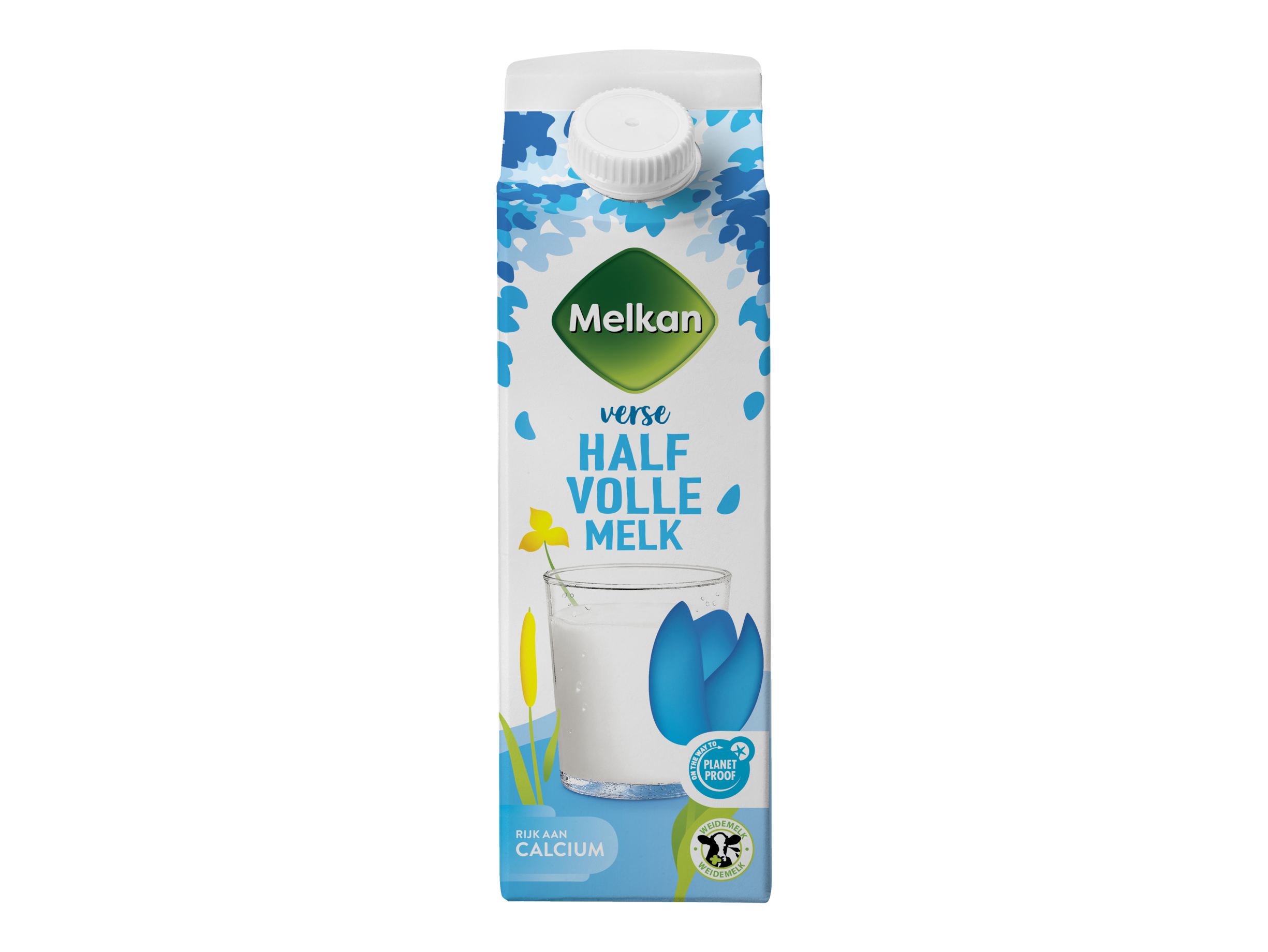 Verse halfvolle melk
