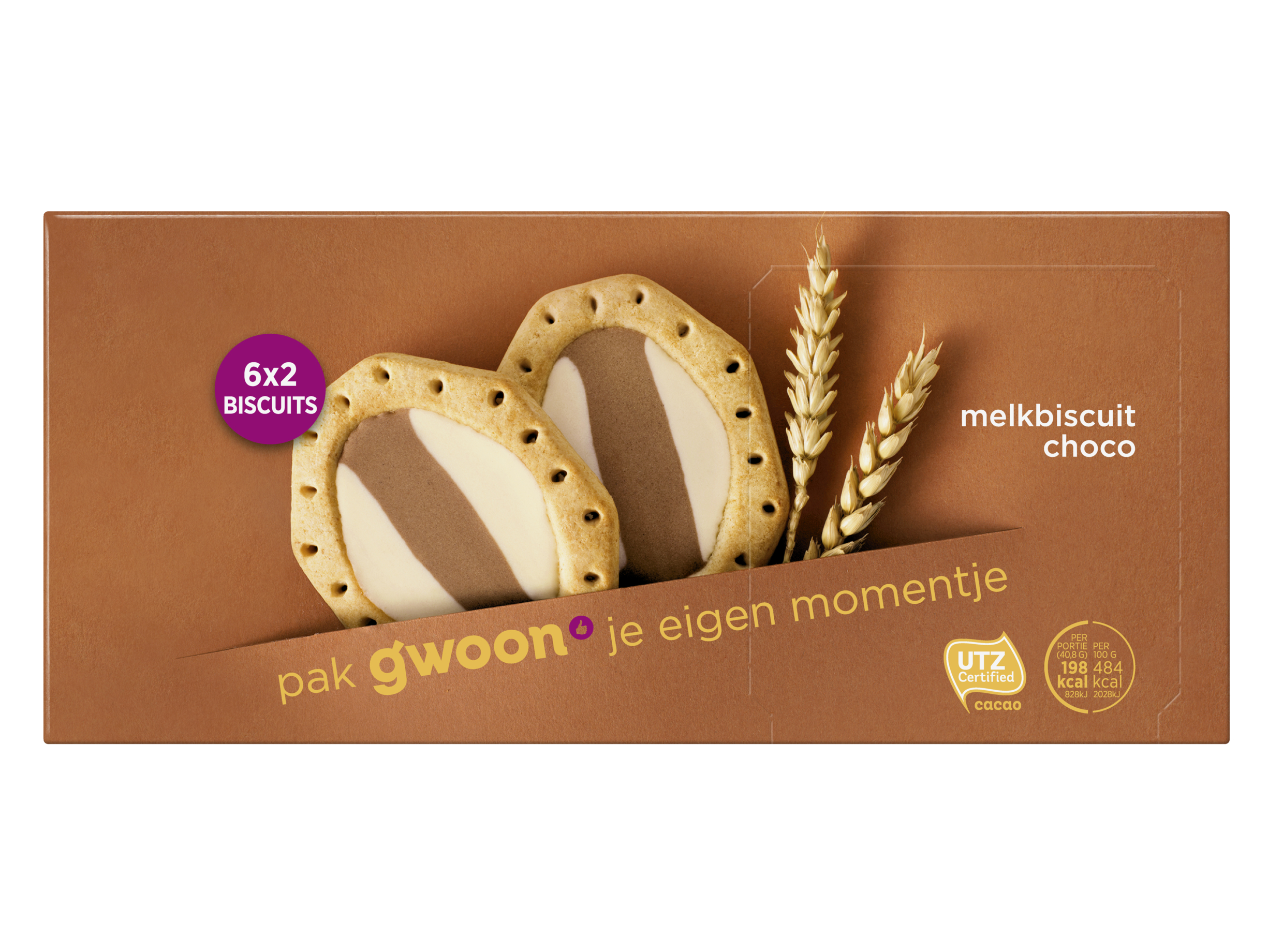 Melkbiscuit choco