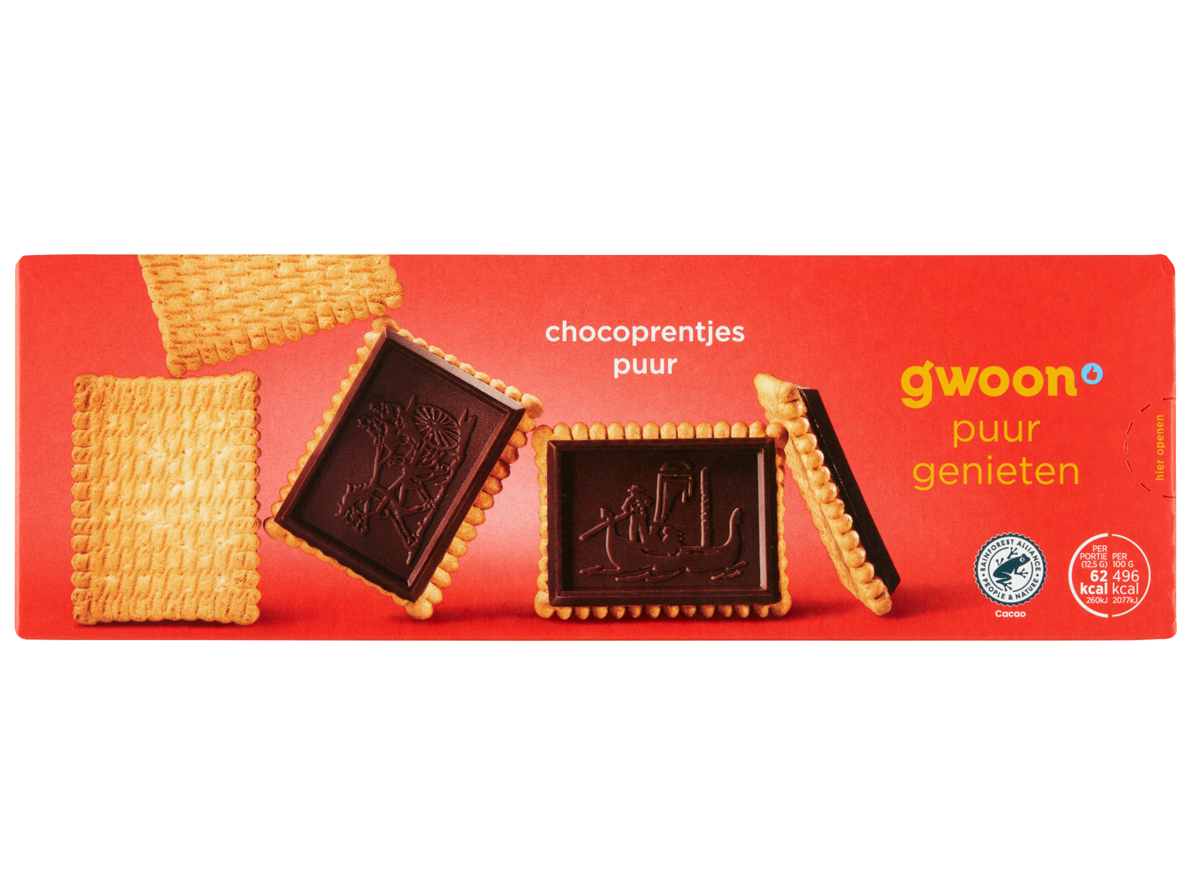 Chocoprentjes puur