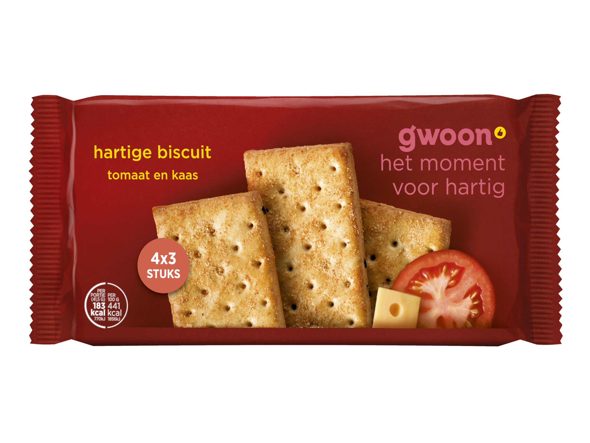 Hartige biscuits kaas/tomaat