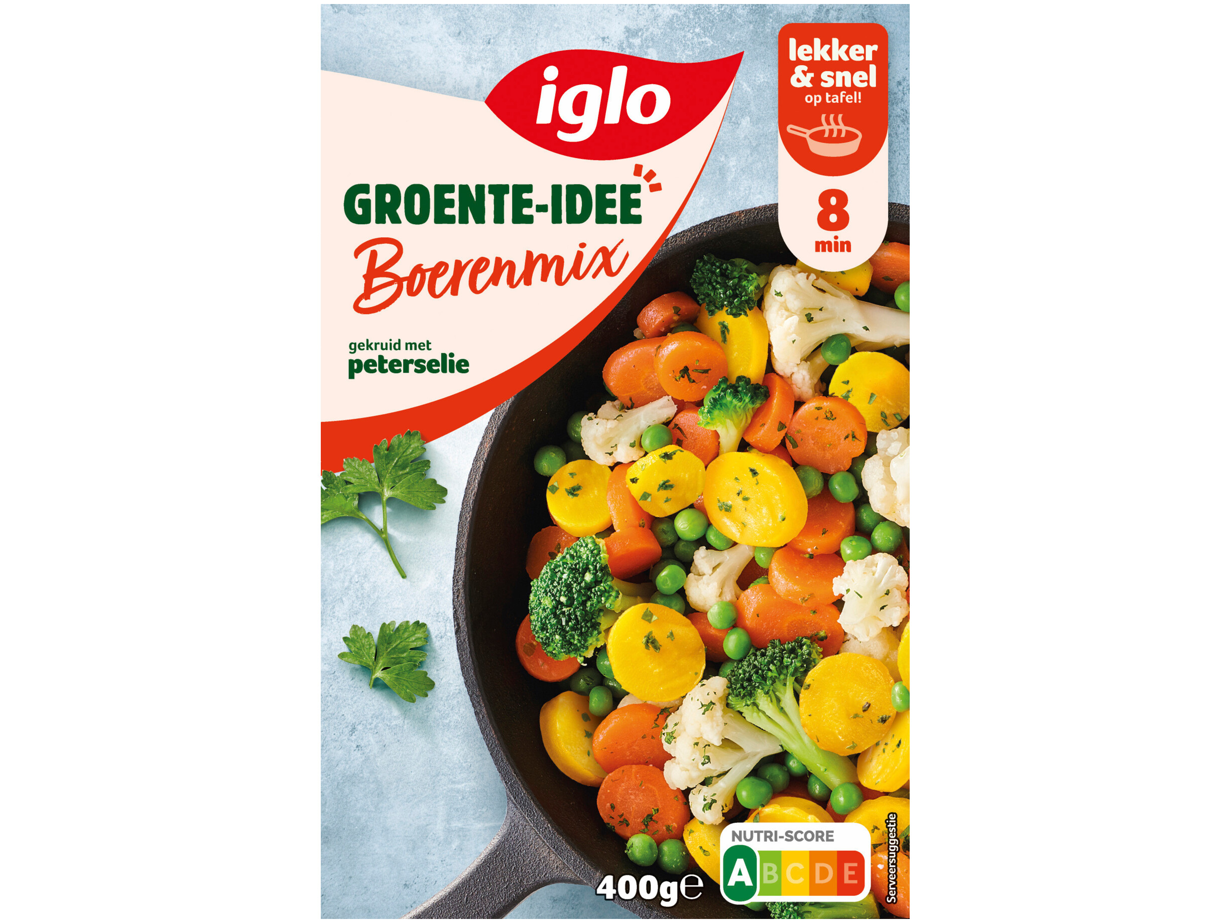 Roerbak Groente-Idee Boerenmix