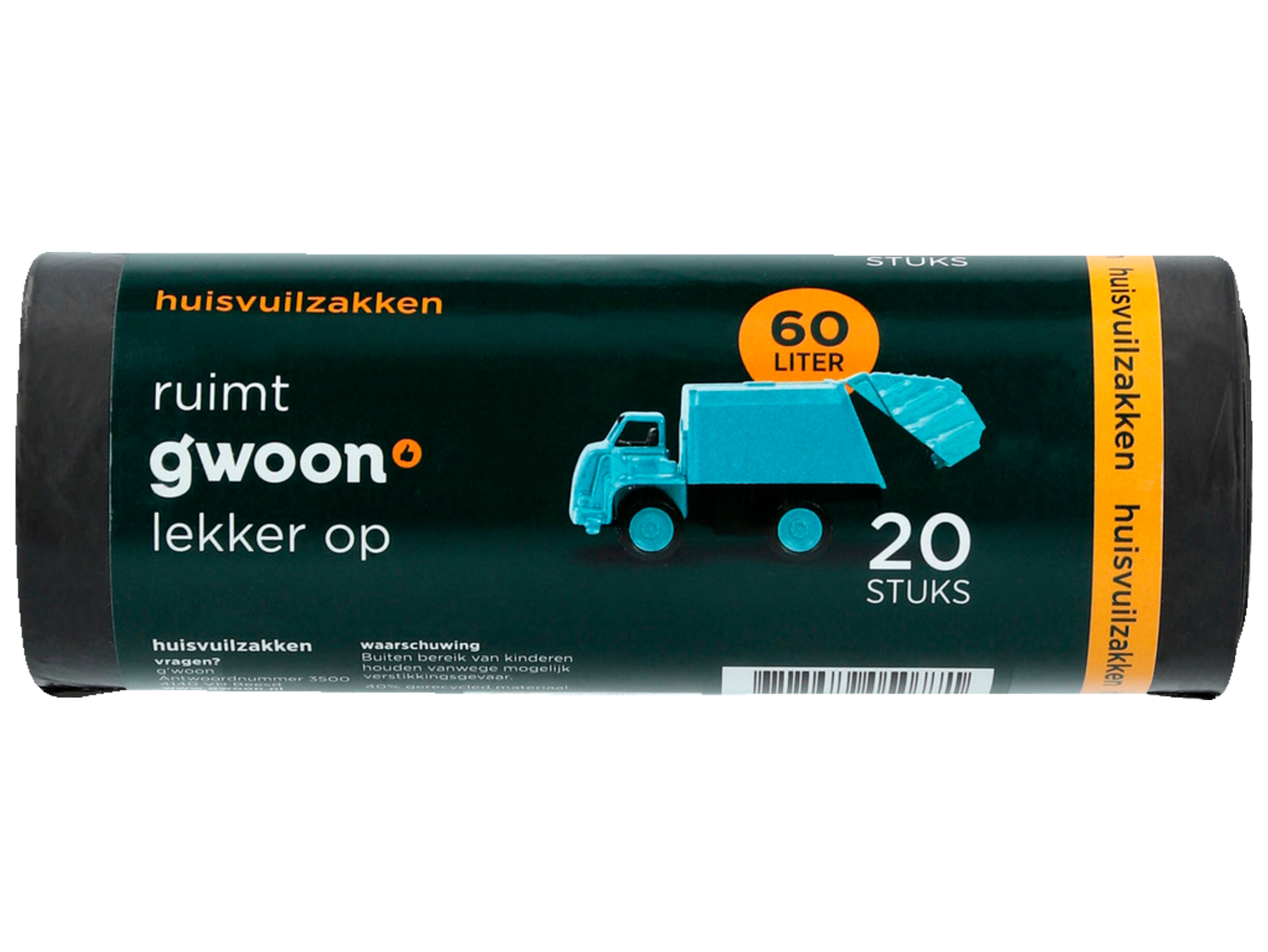 Huisvuilzakken 60 liter