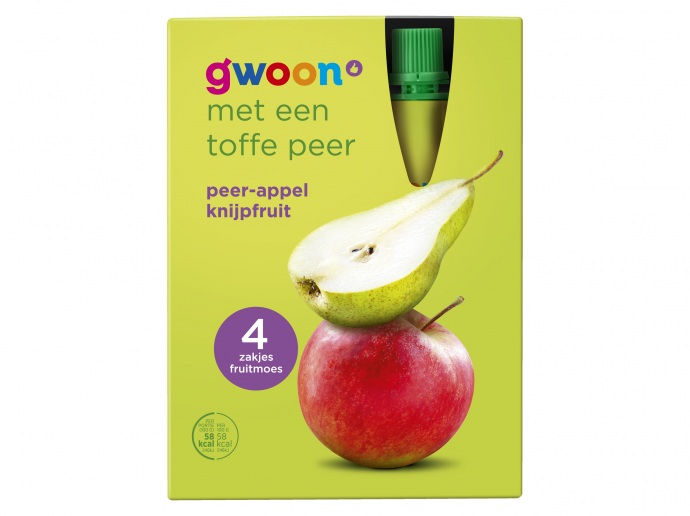 Knijpfruit appel peer