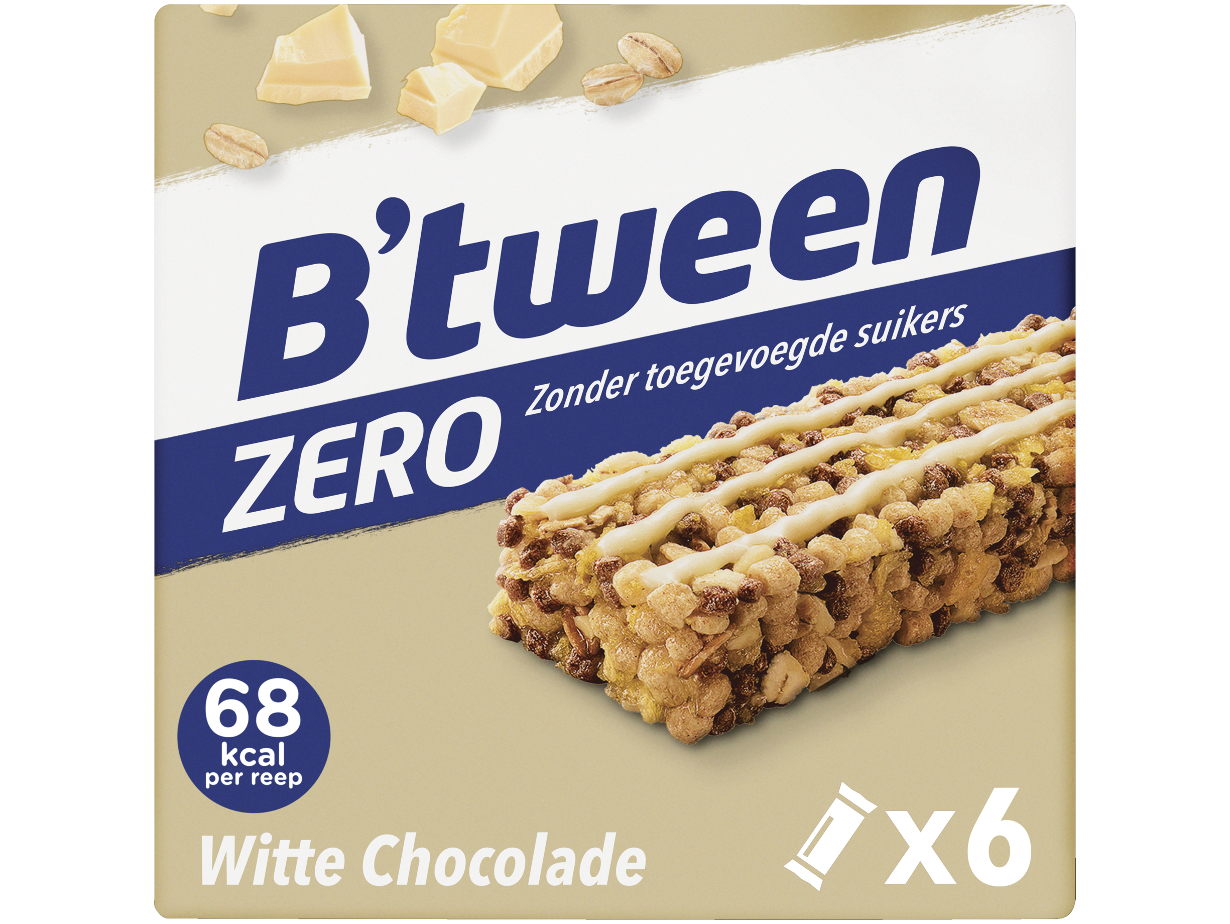 B'tween Mueslireep Zero Witte Chocolade