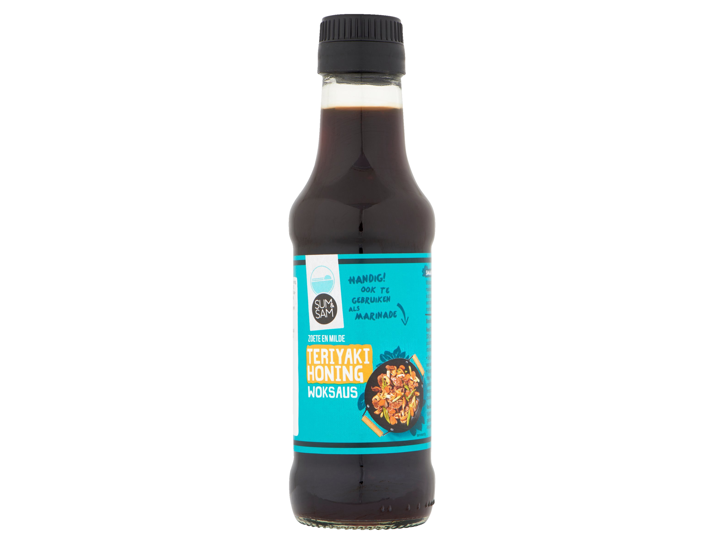 Woksaus teriyaki honing