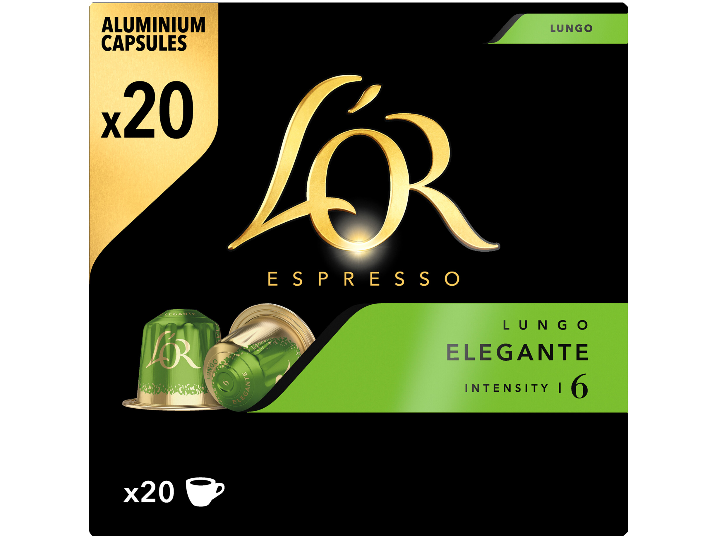 Lungo elegante koffiecups voordeelpak