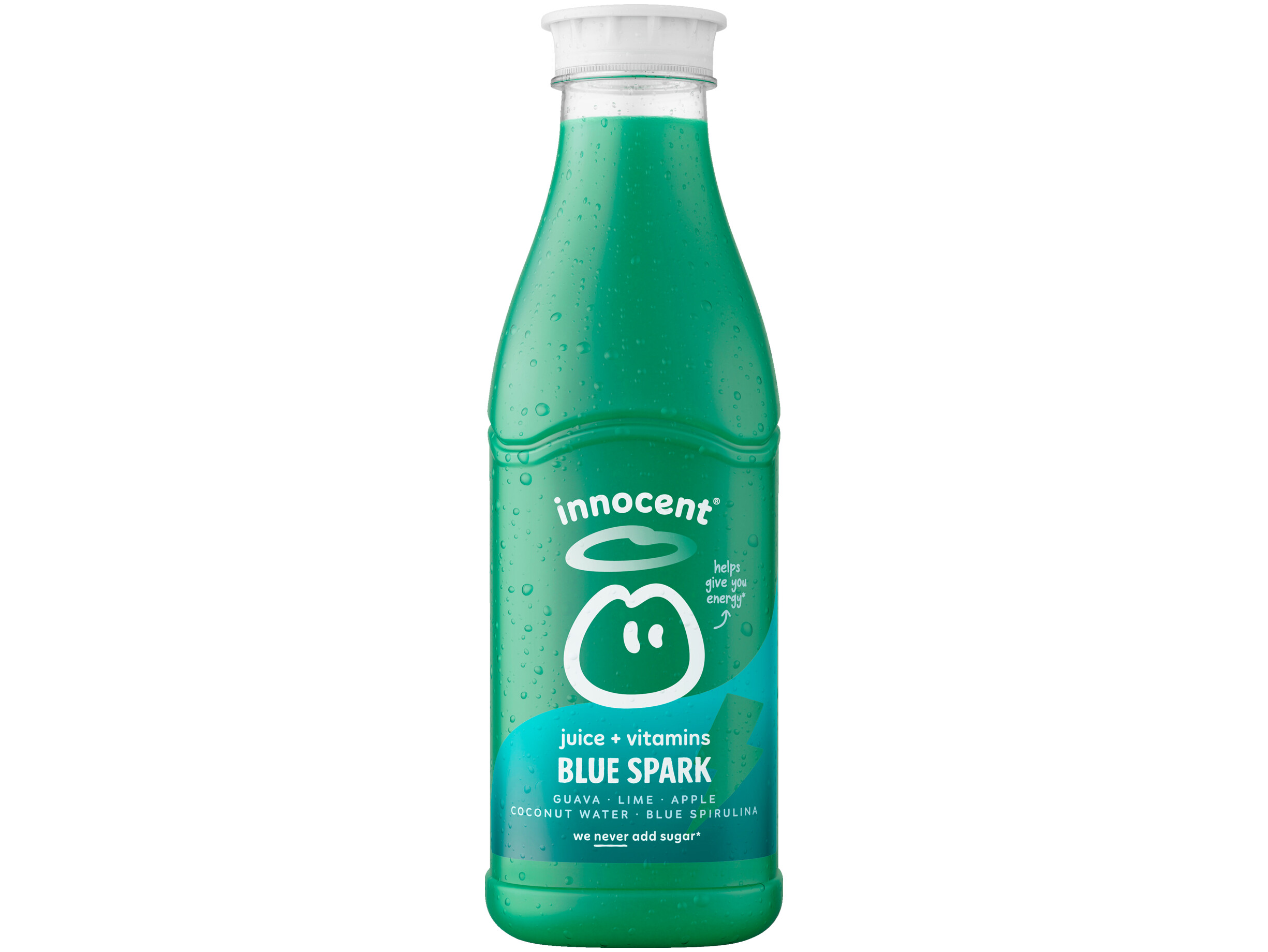 Plus blue spark
