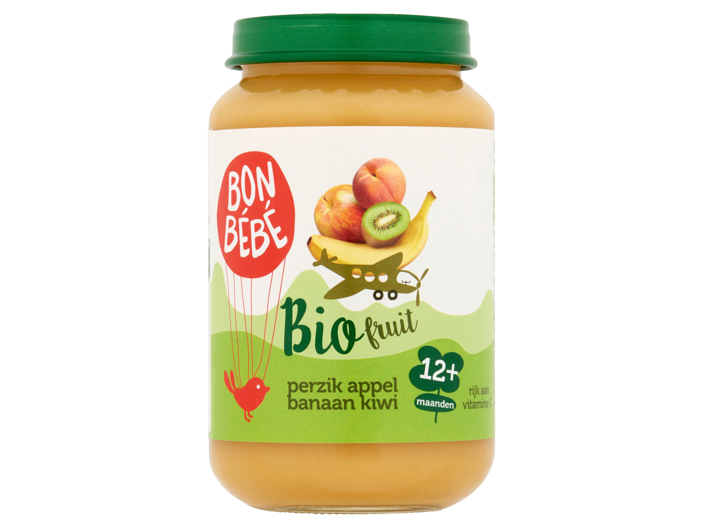 Perzik banaan kiwi 12+ mnd
