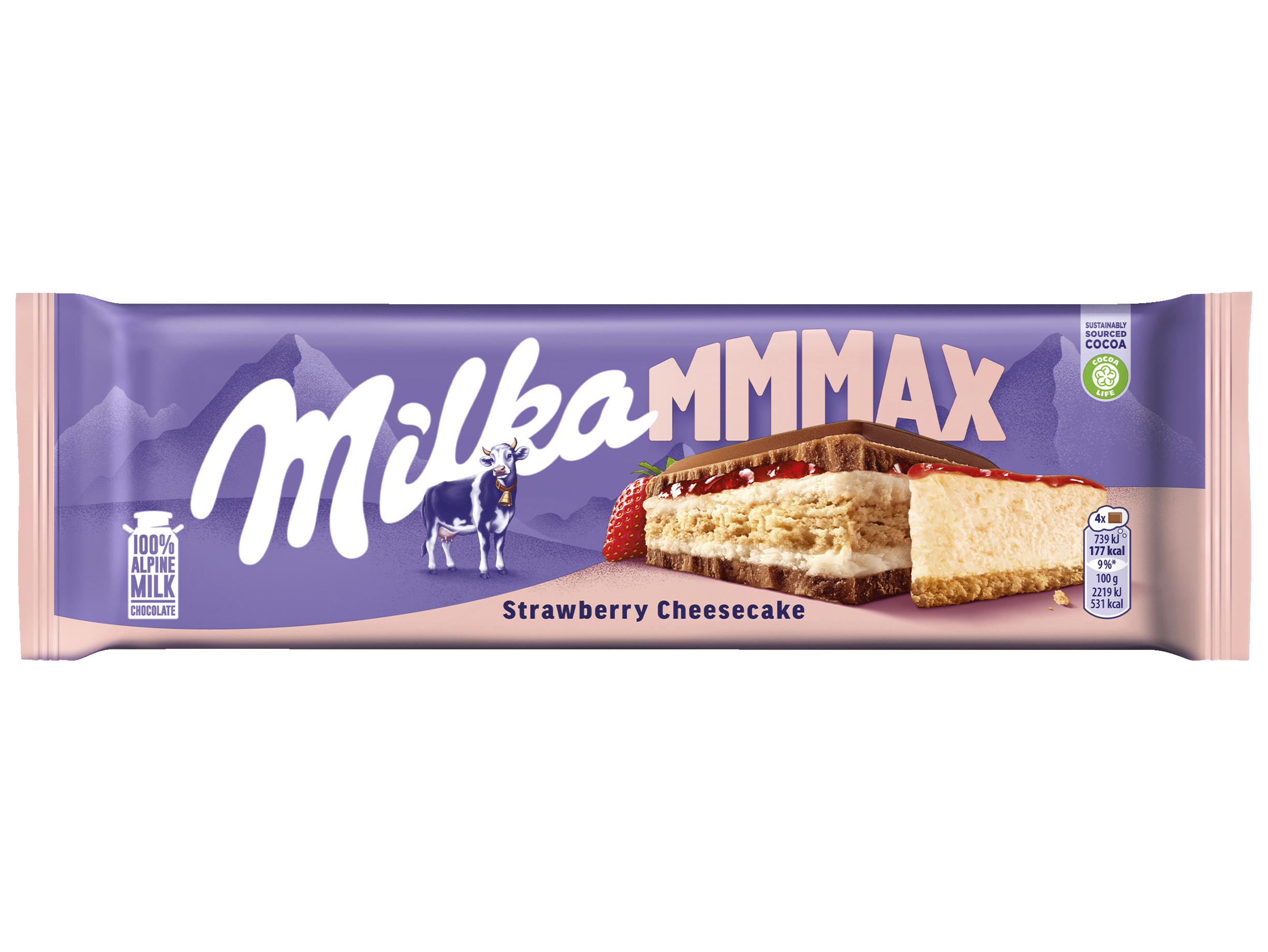 Mmmax chocoladereep cheesecake