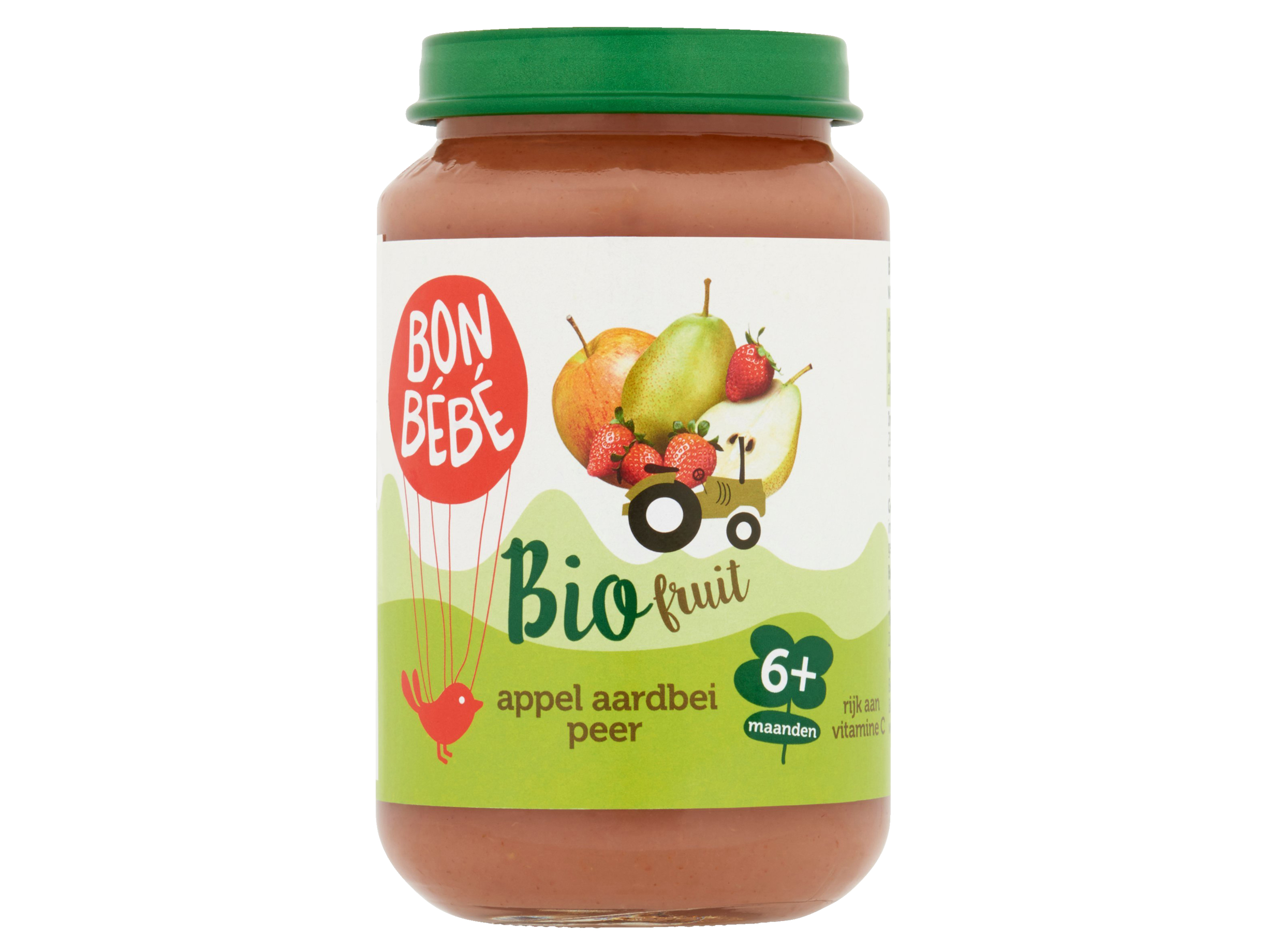 Appel peer aardbei 6+ mnd