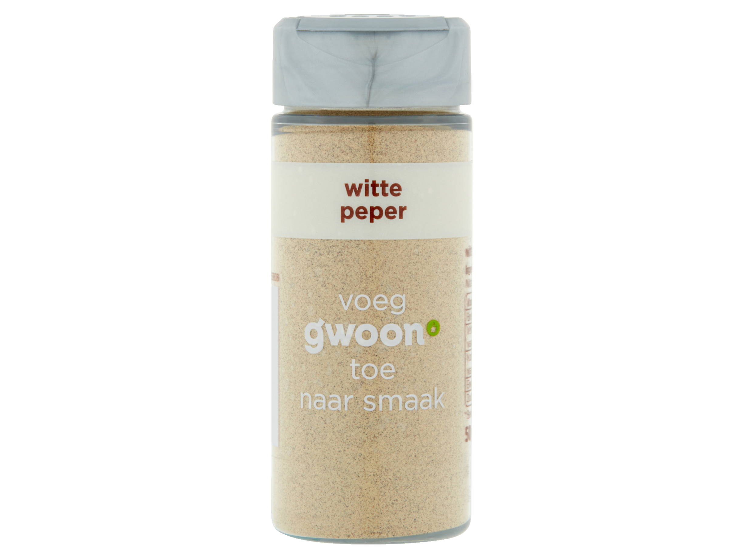 Witte peperpoeder
