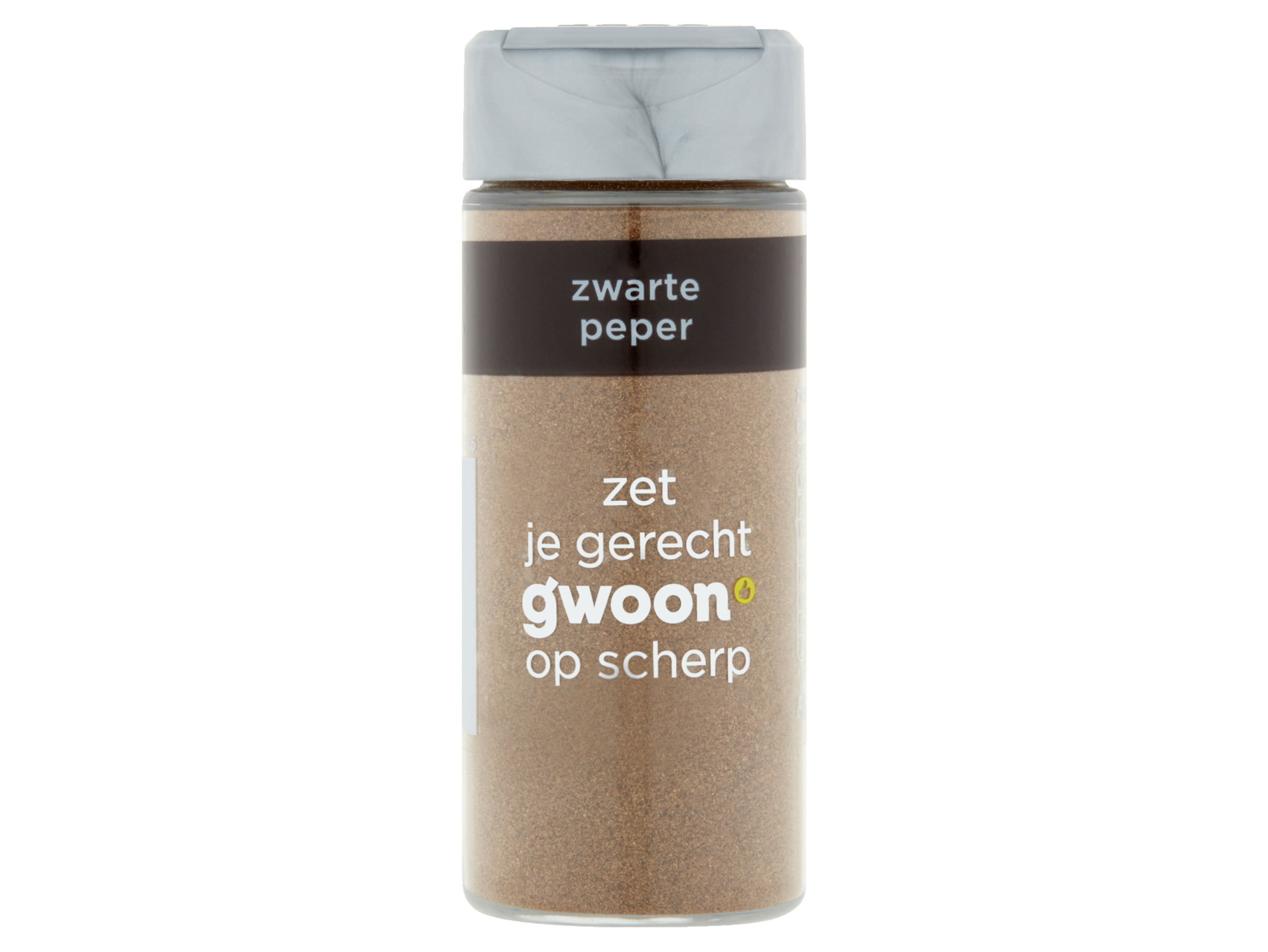Zwarte peperpoeder