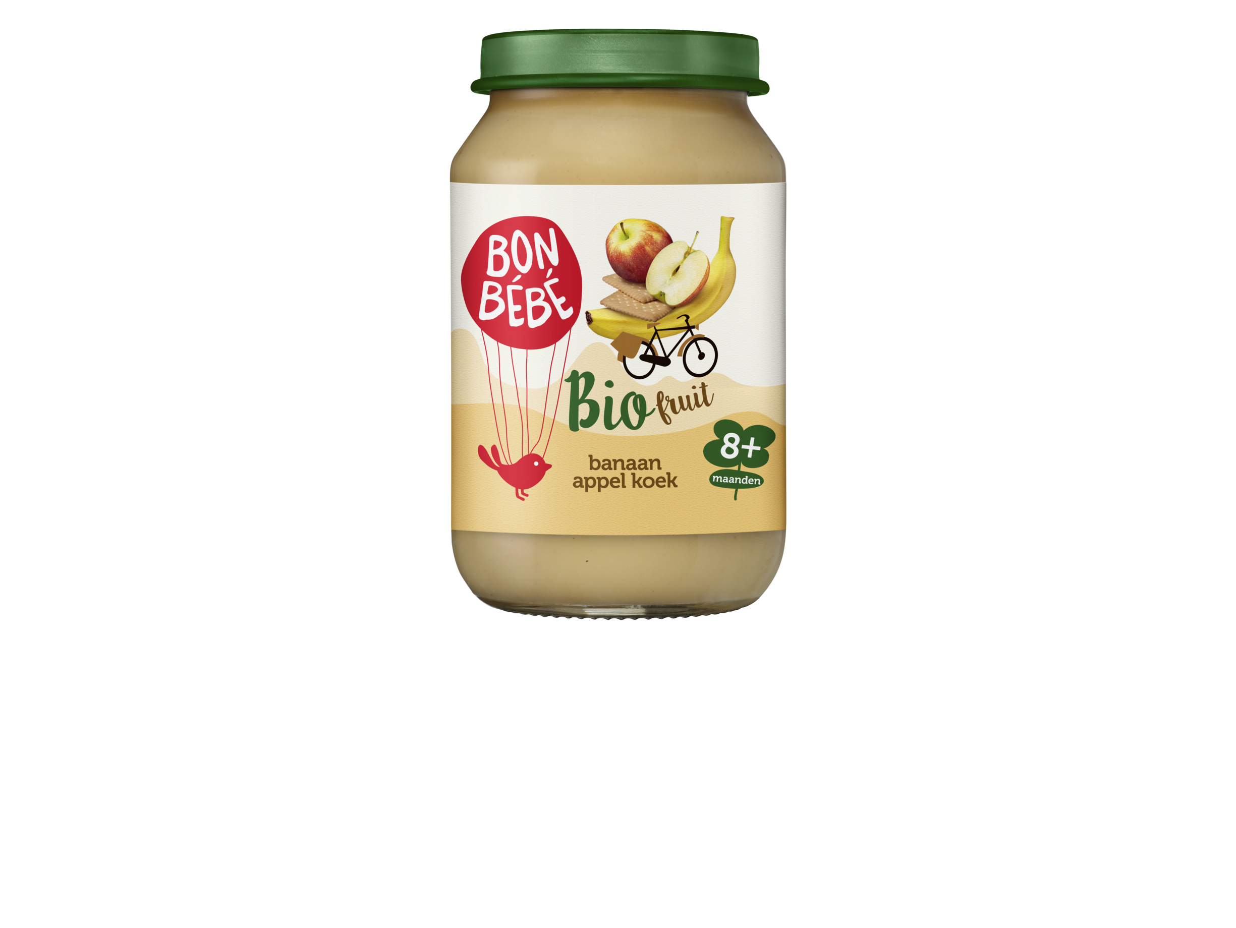 Banaan appel koek 8+ mnd