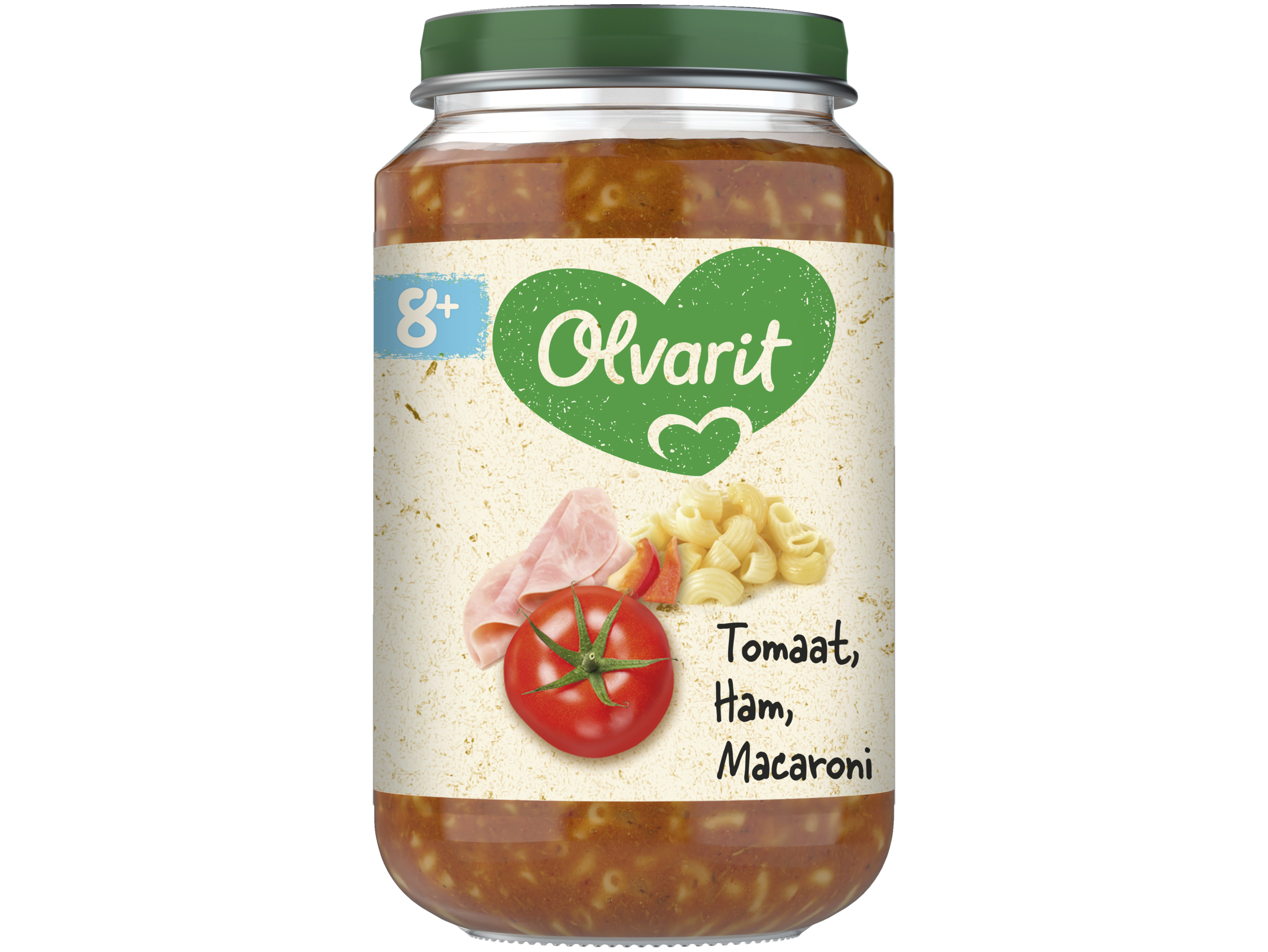 8+ Maanden Tomaat Ham Macaroni