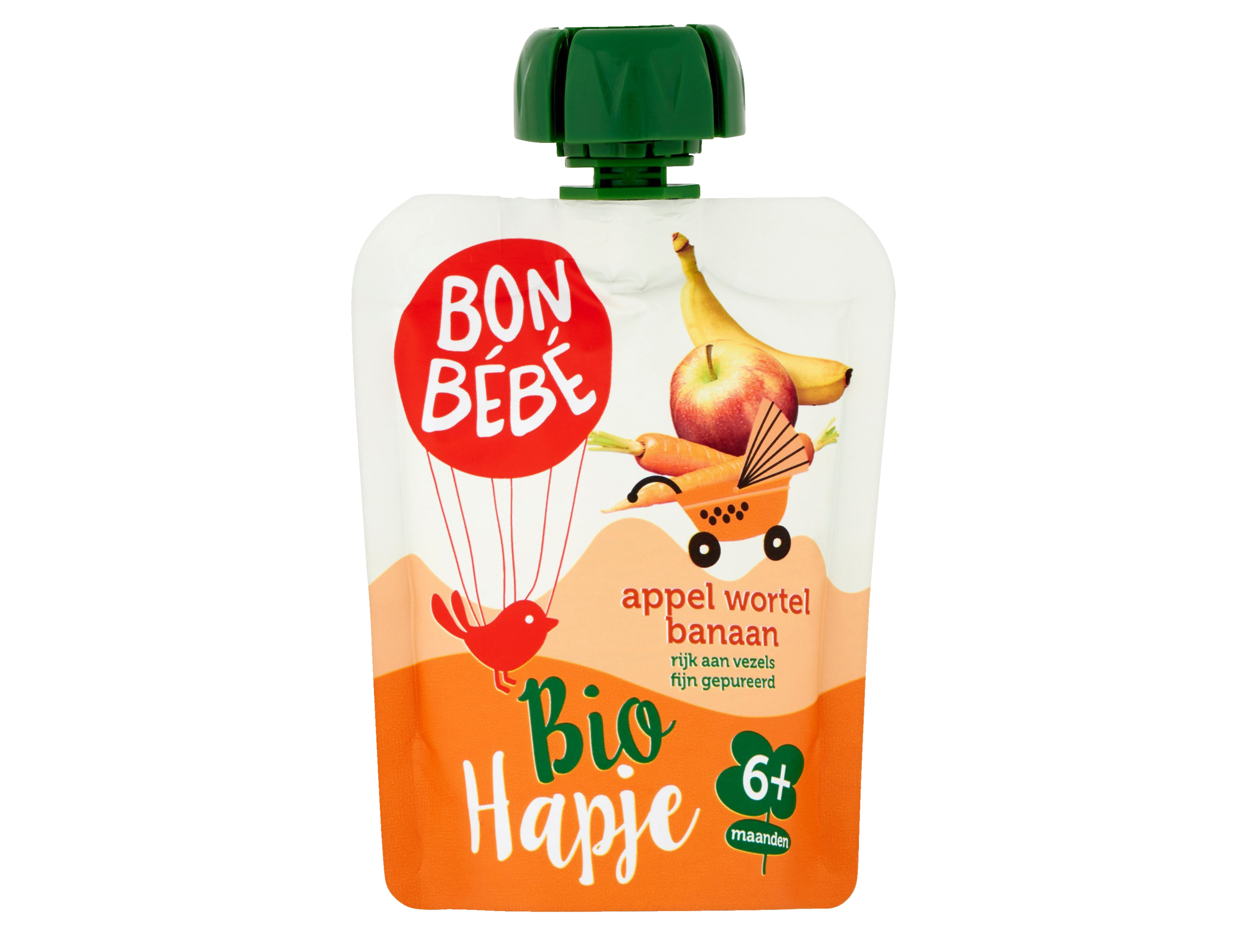 Appel wortel pouch bio 4+ mnd