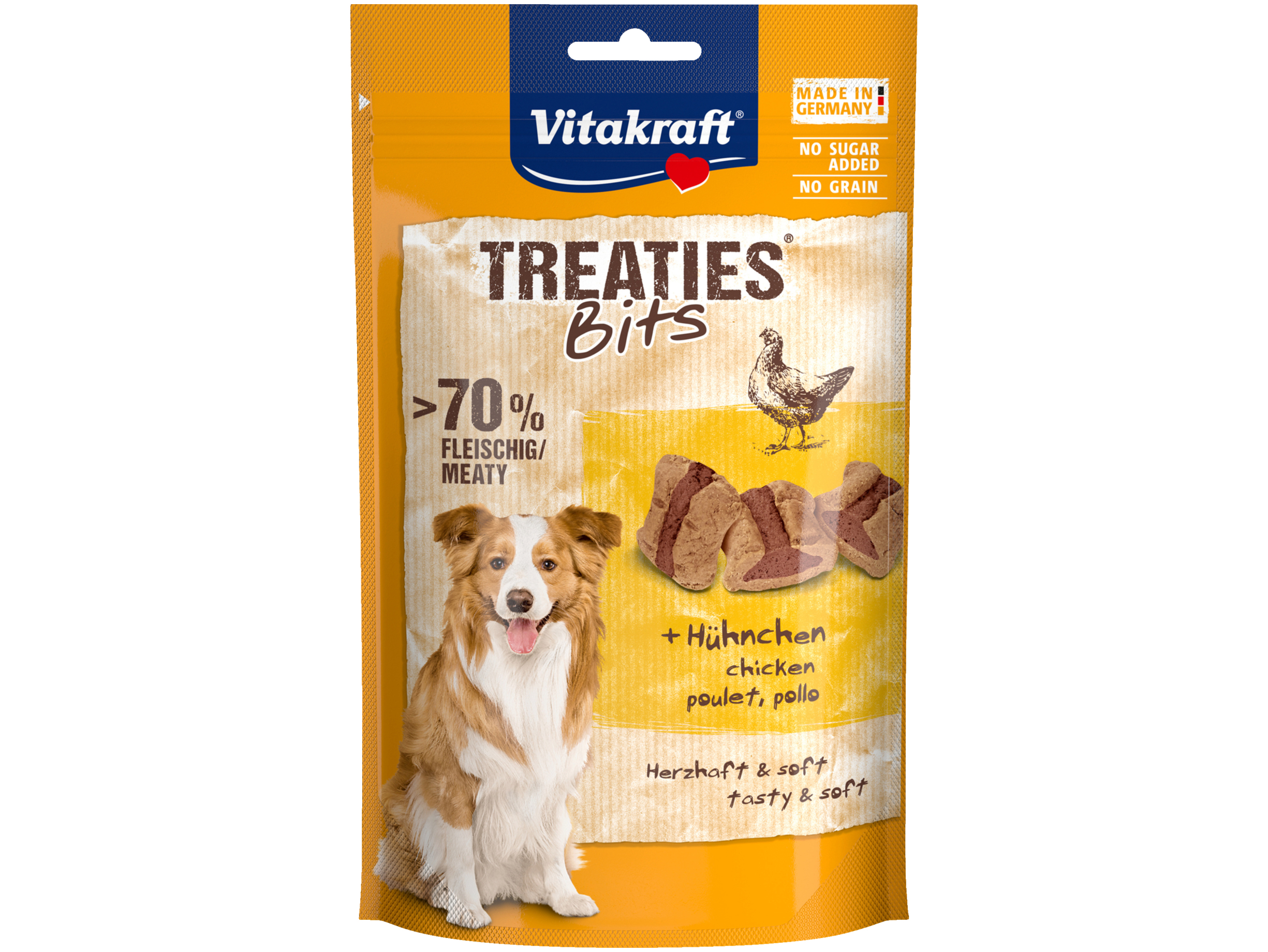 Treaties Bits met kip 'Bacon Style'