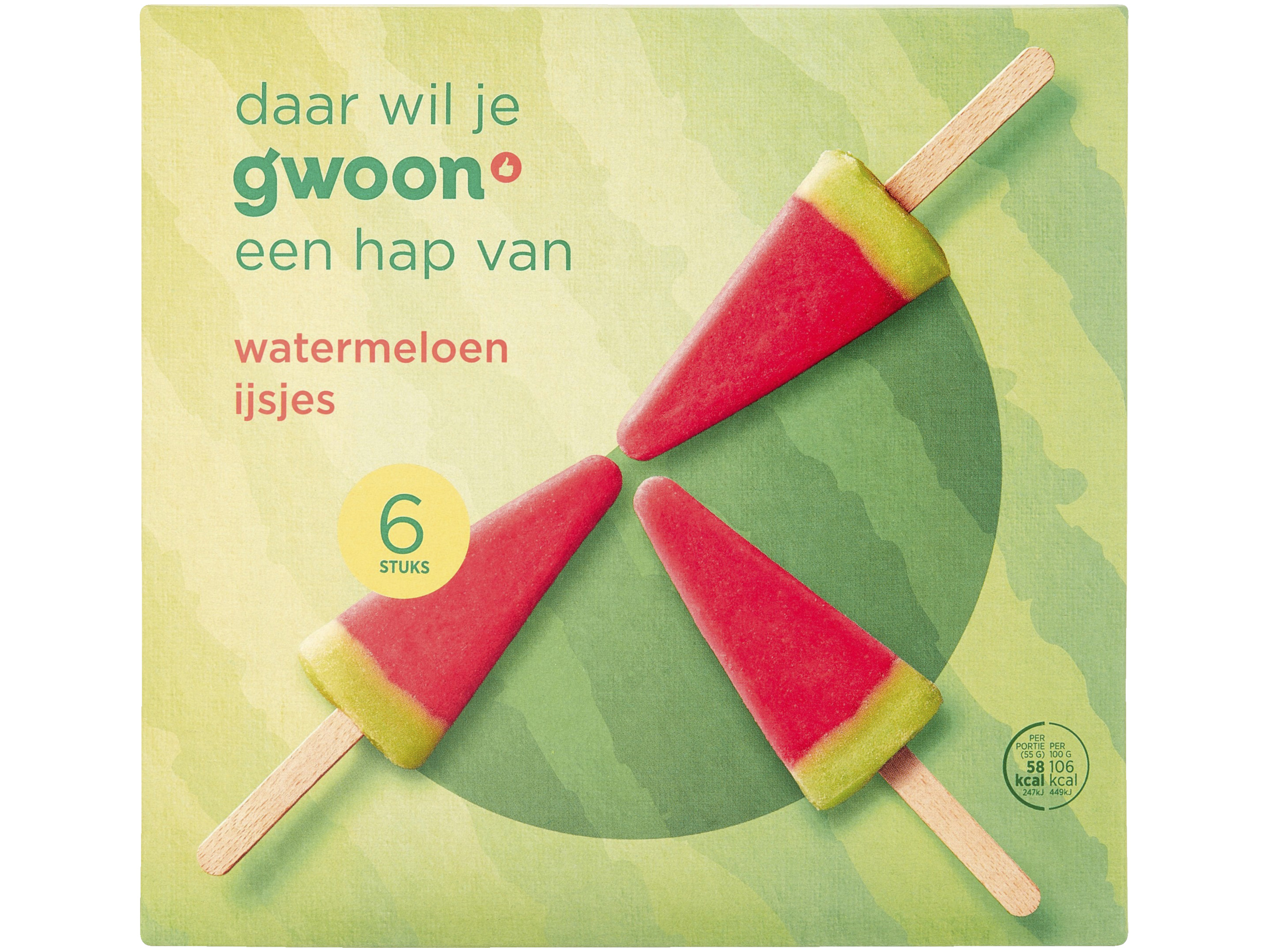 Watermeloenijsjes