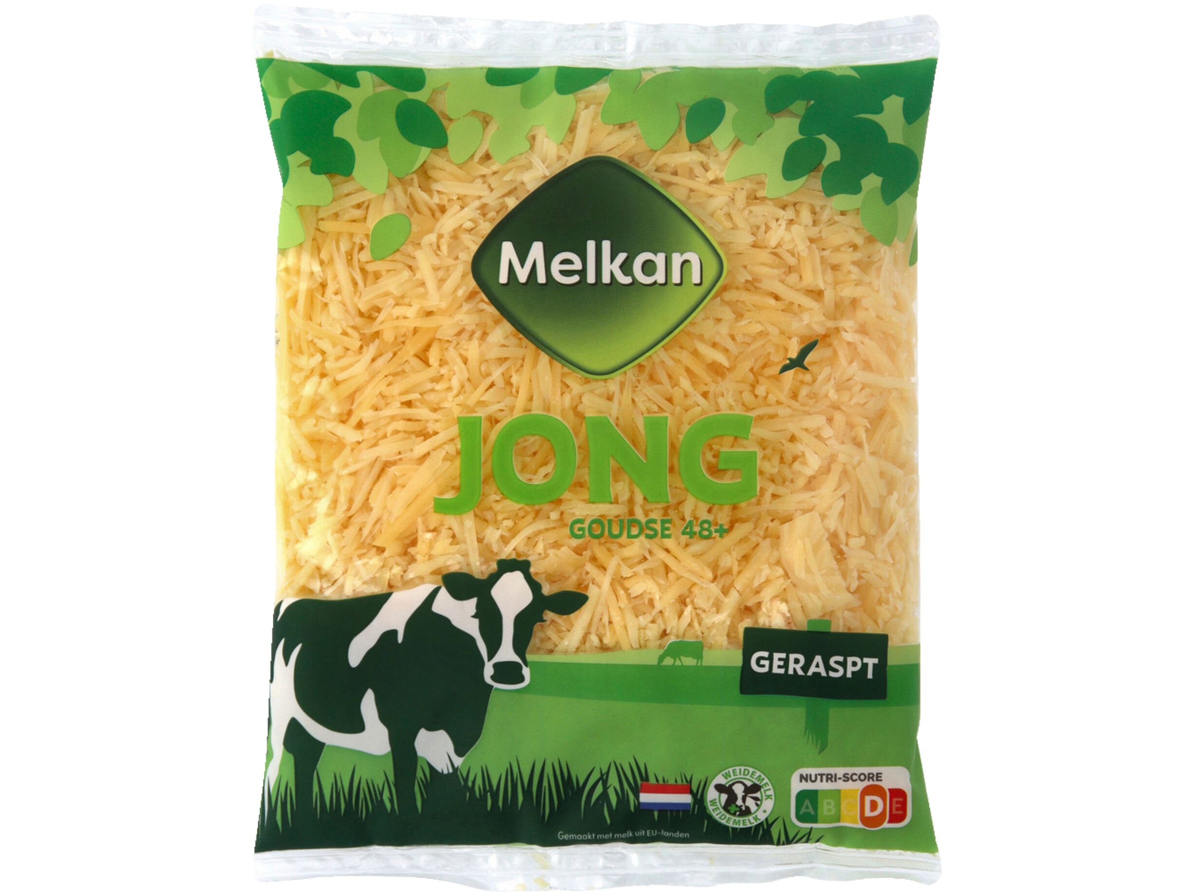 Geraspt jong