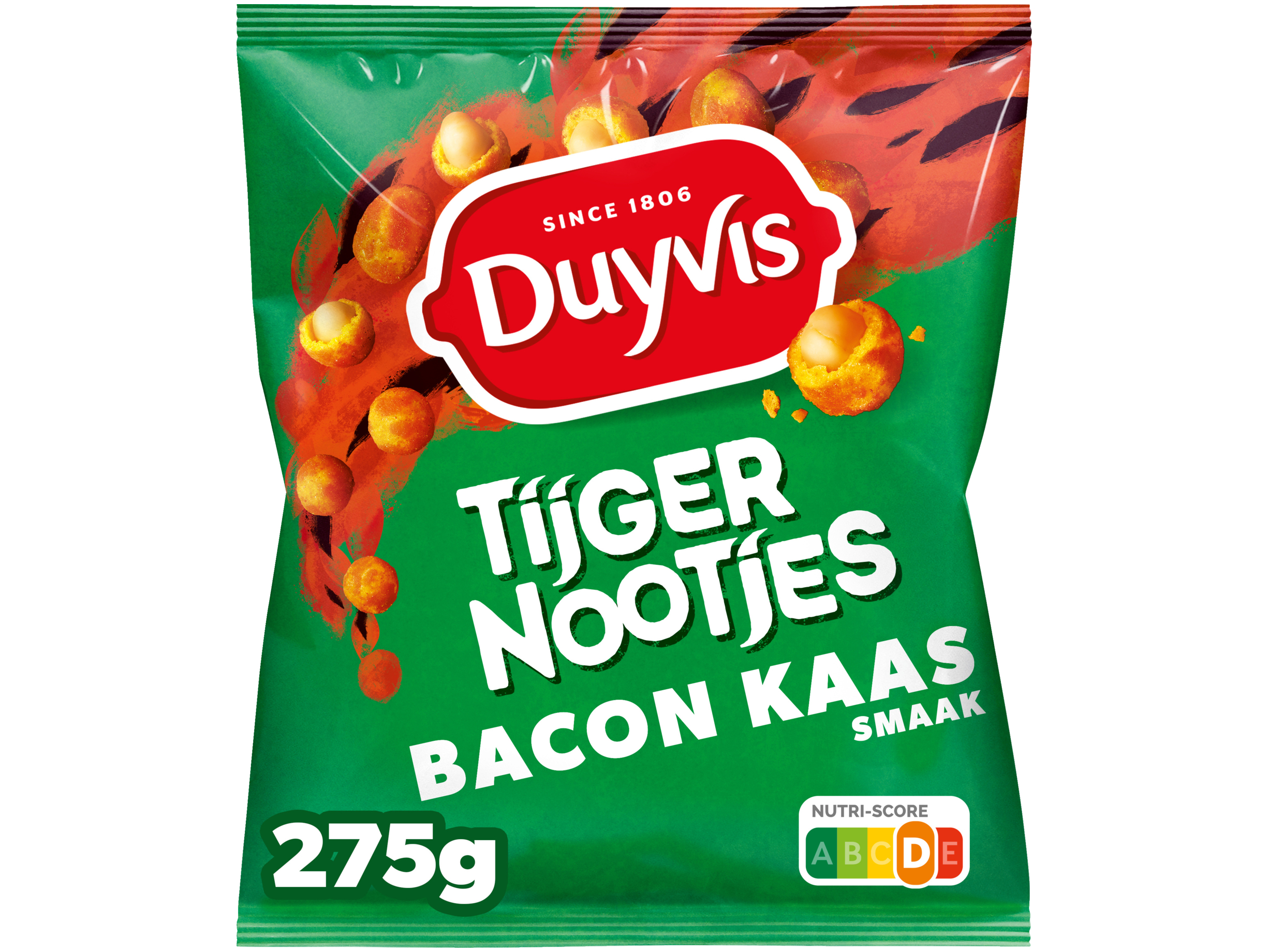 Tijgernoten bacon kaas