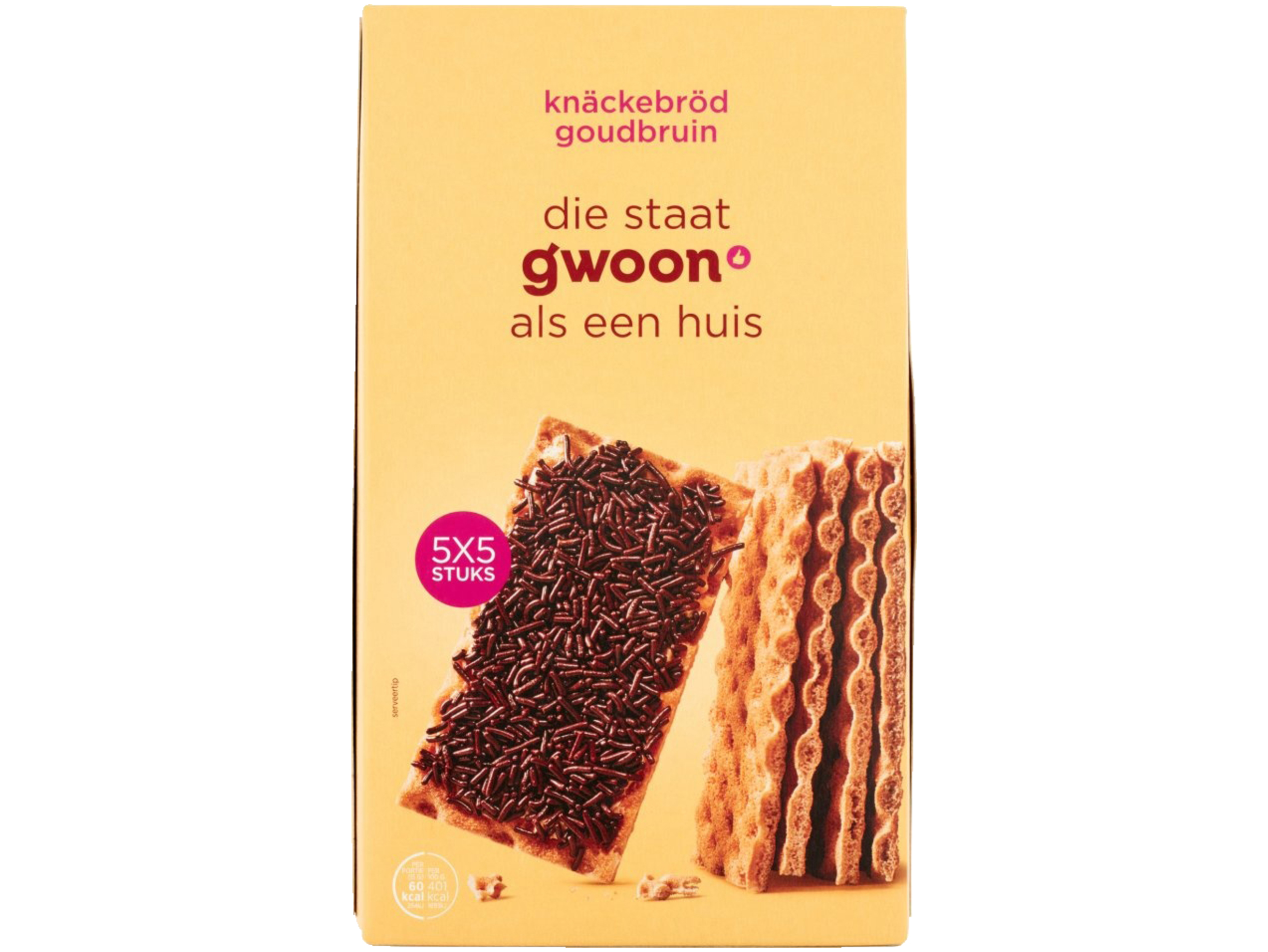 Knackebrod goudbruin
