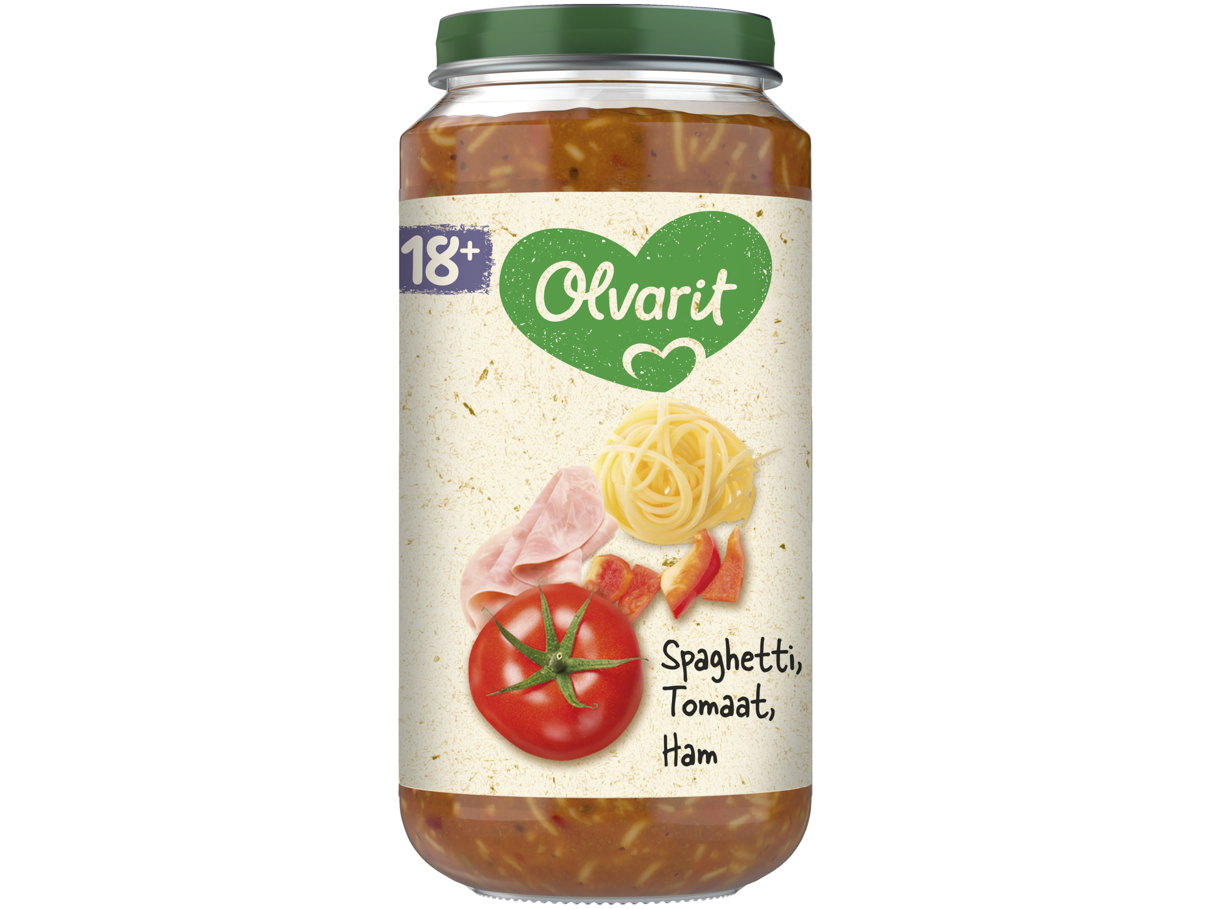 18+ Maanden Spaghetti Tomaat Ham