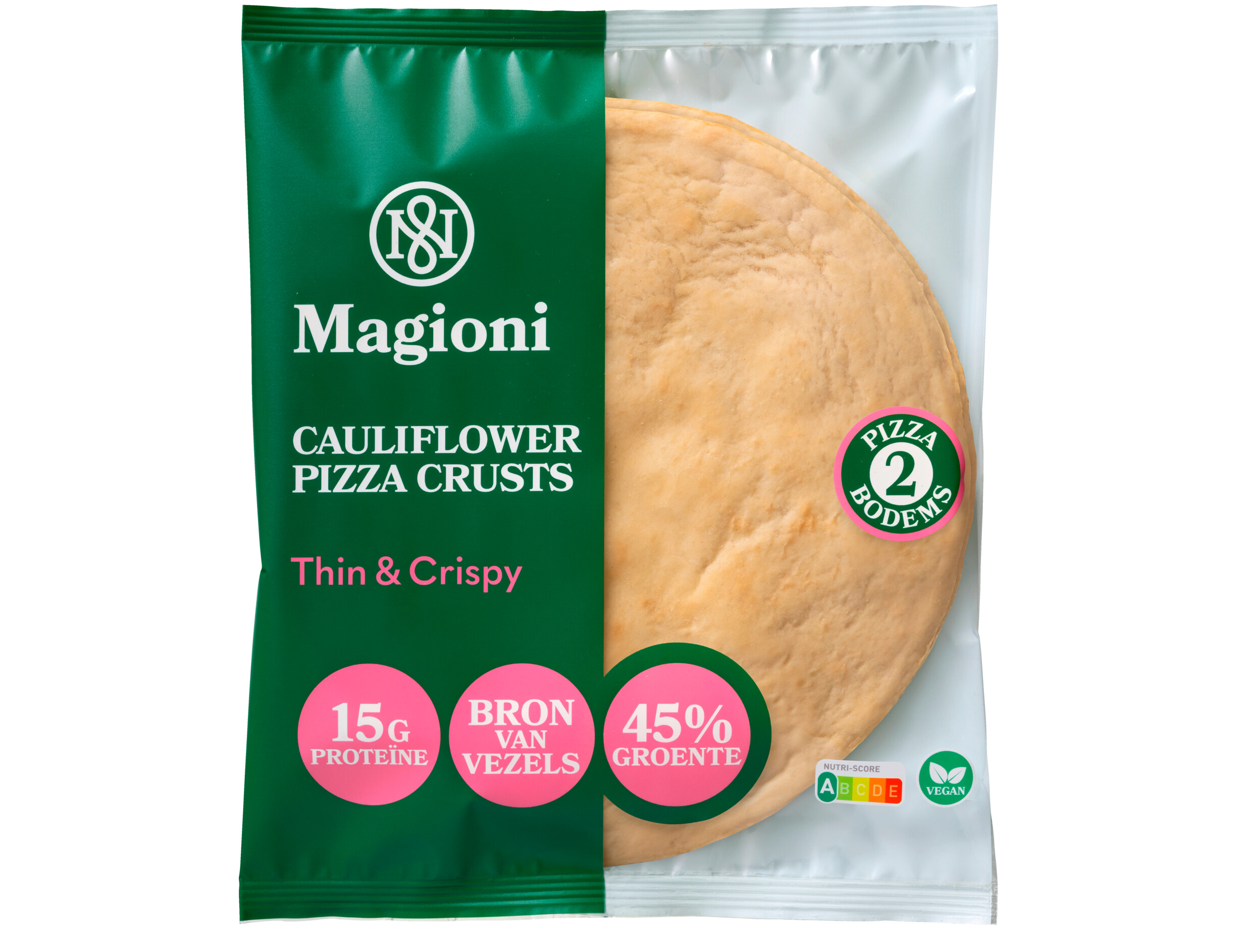 Bloemkool pizzabodem