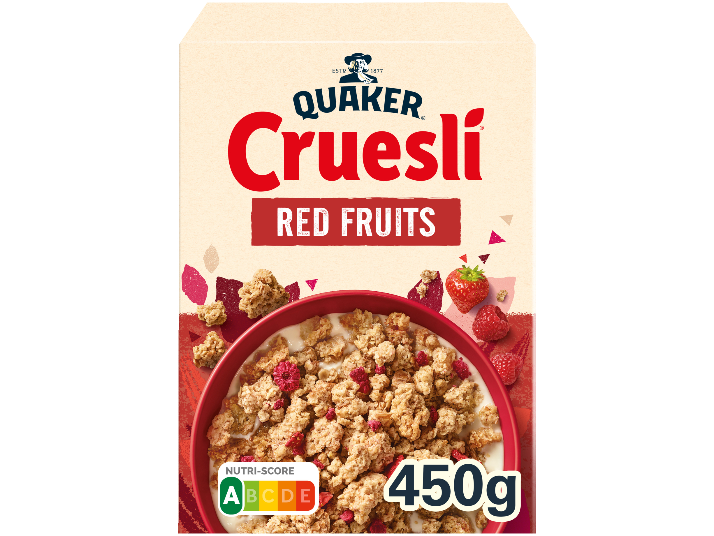 Cruesli rood fruit