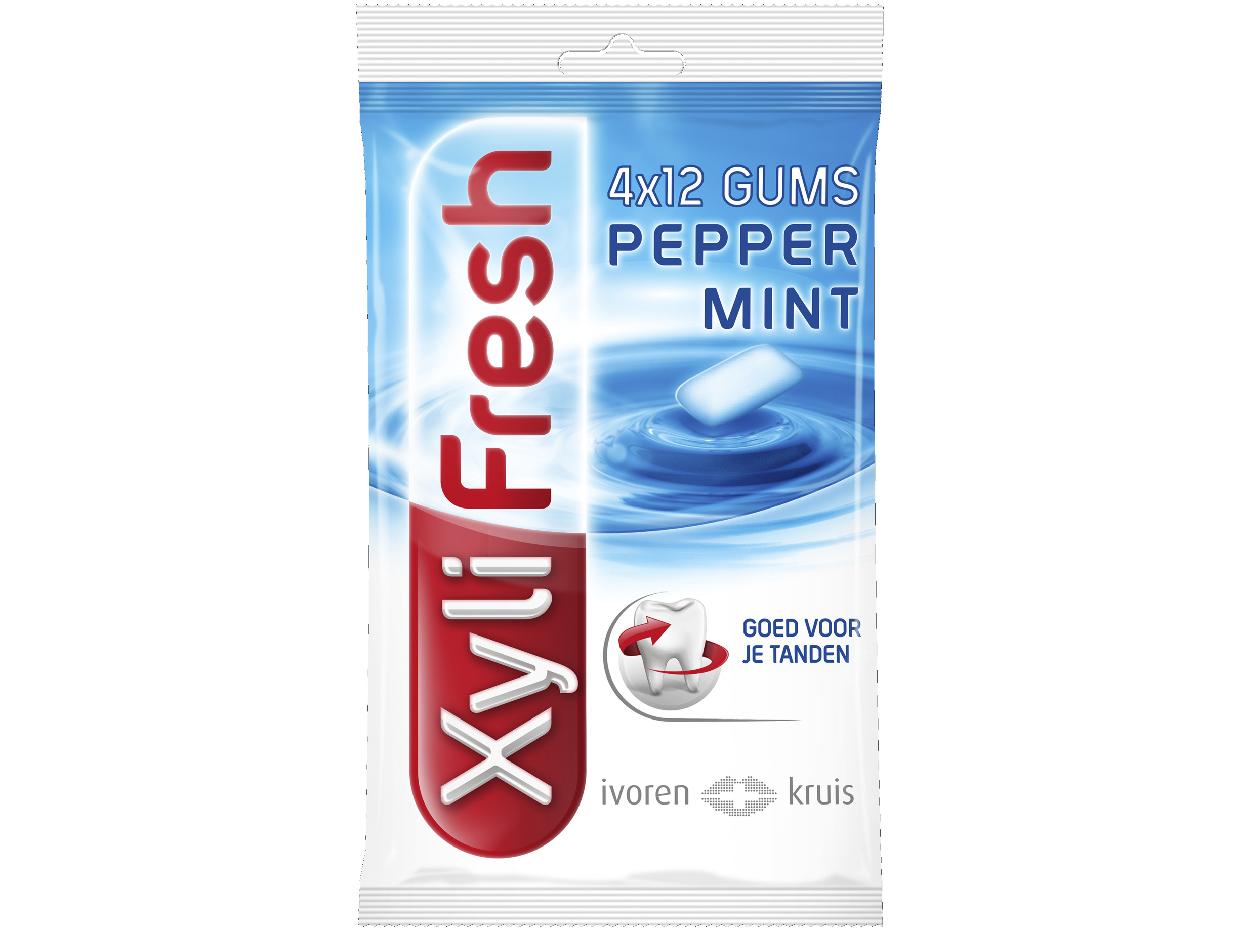 Peppermint 4-Pack Suikervrije Kauwgom