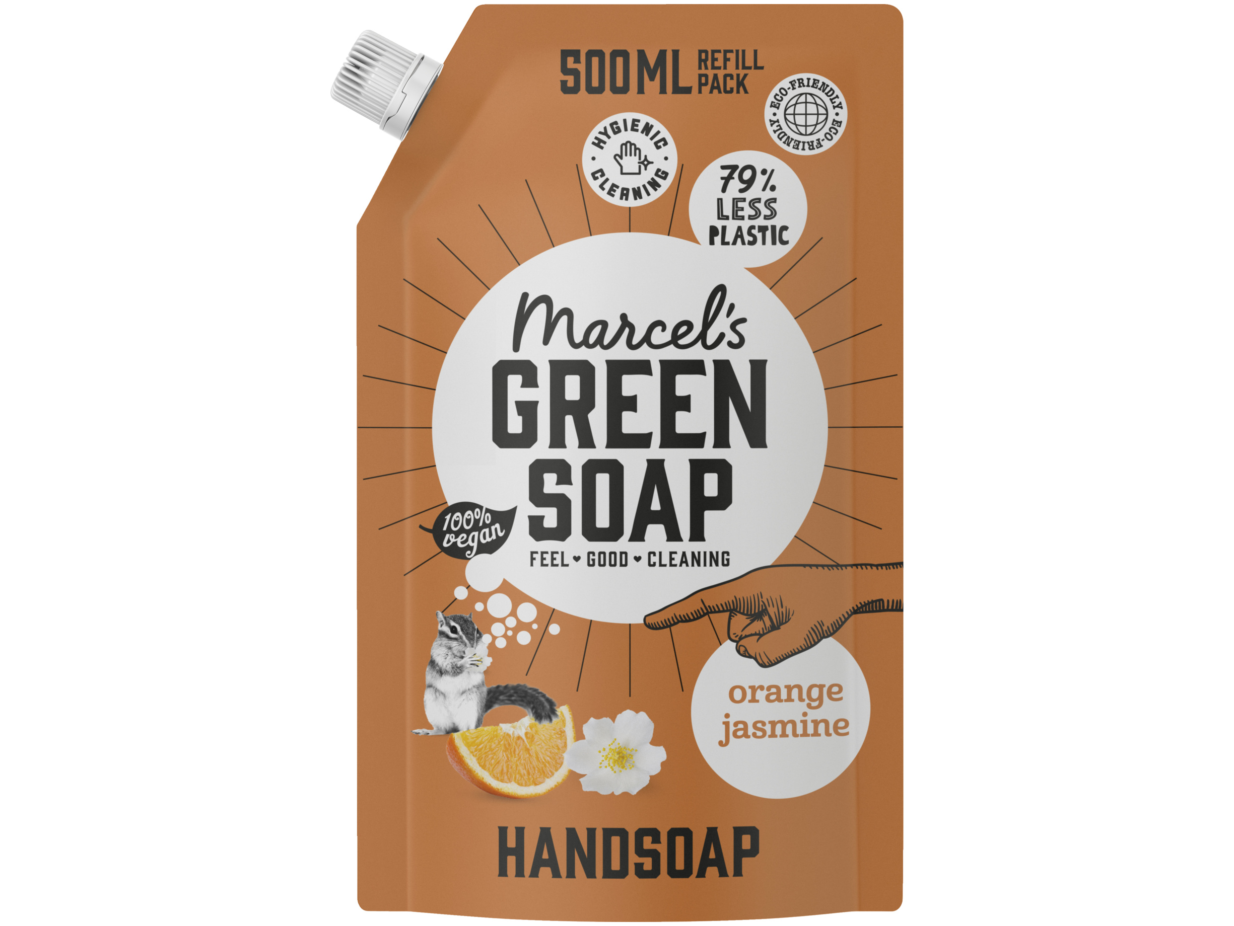 Handzeep navul orange