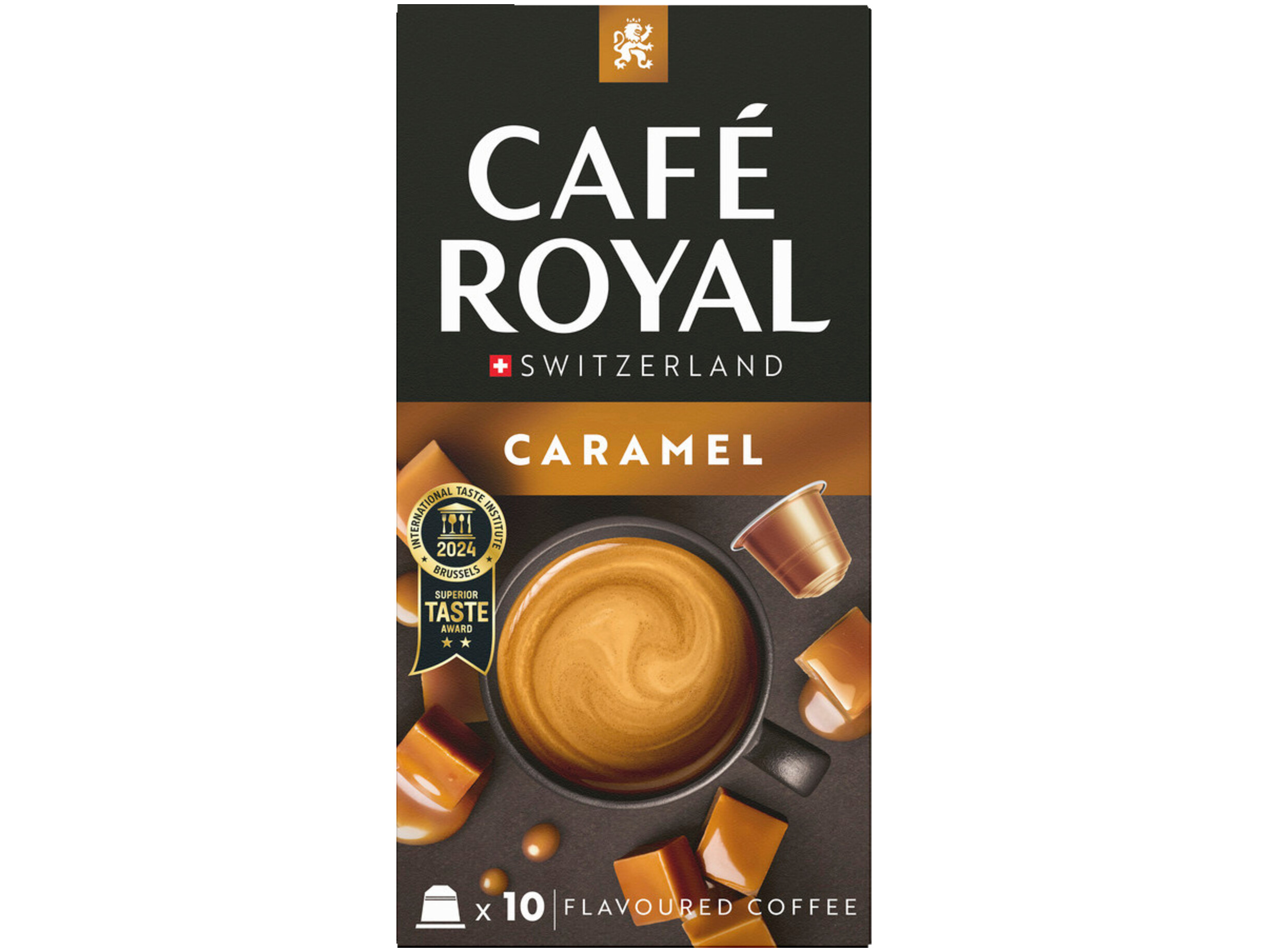 Caramel capsules