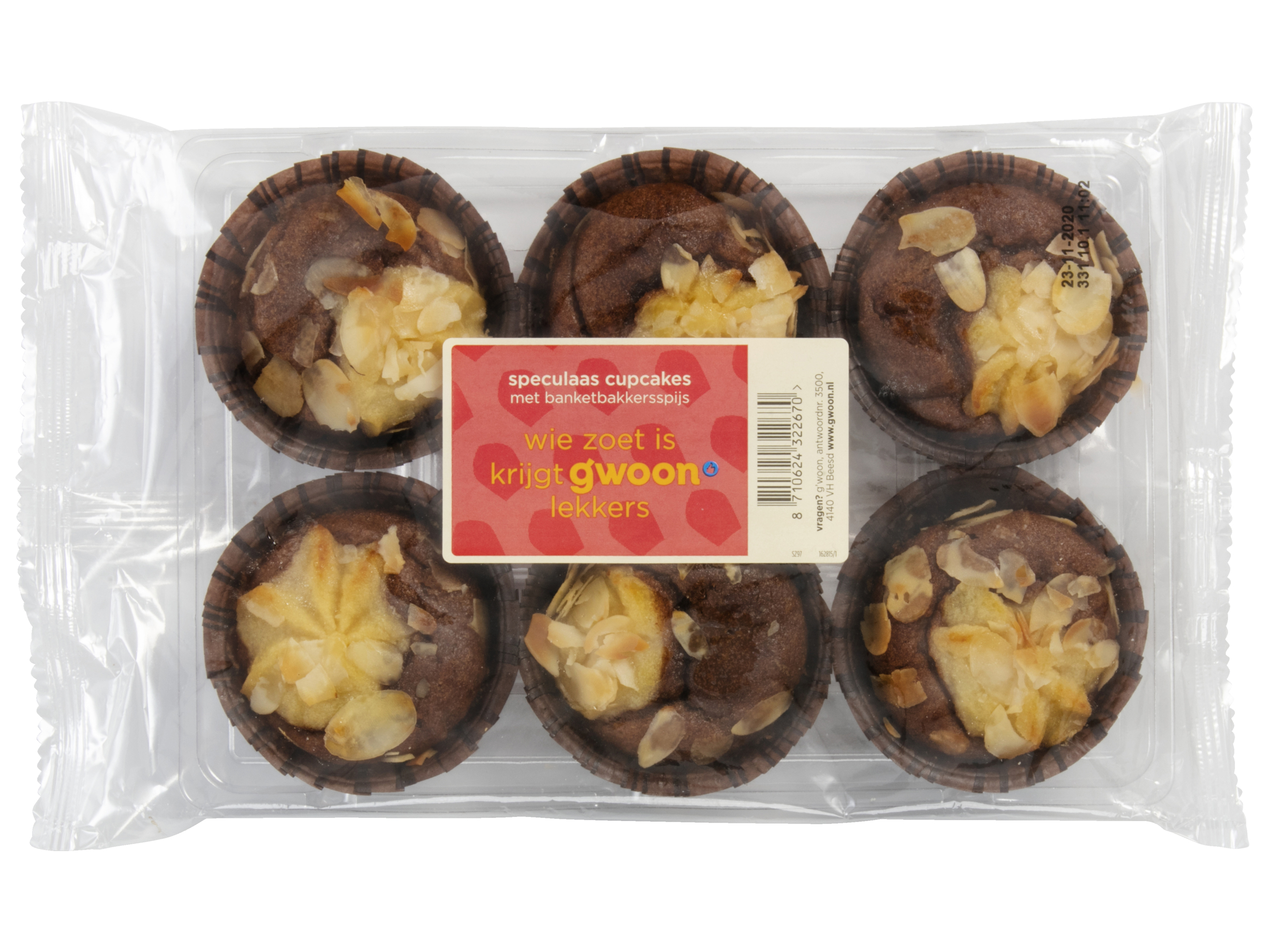 Speculaas cupcake